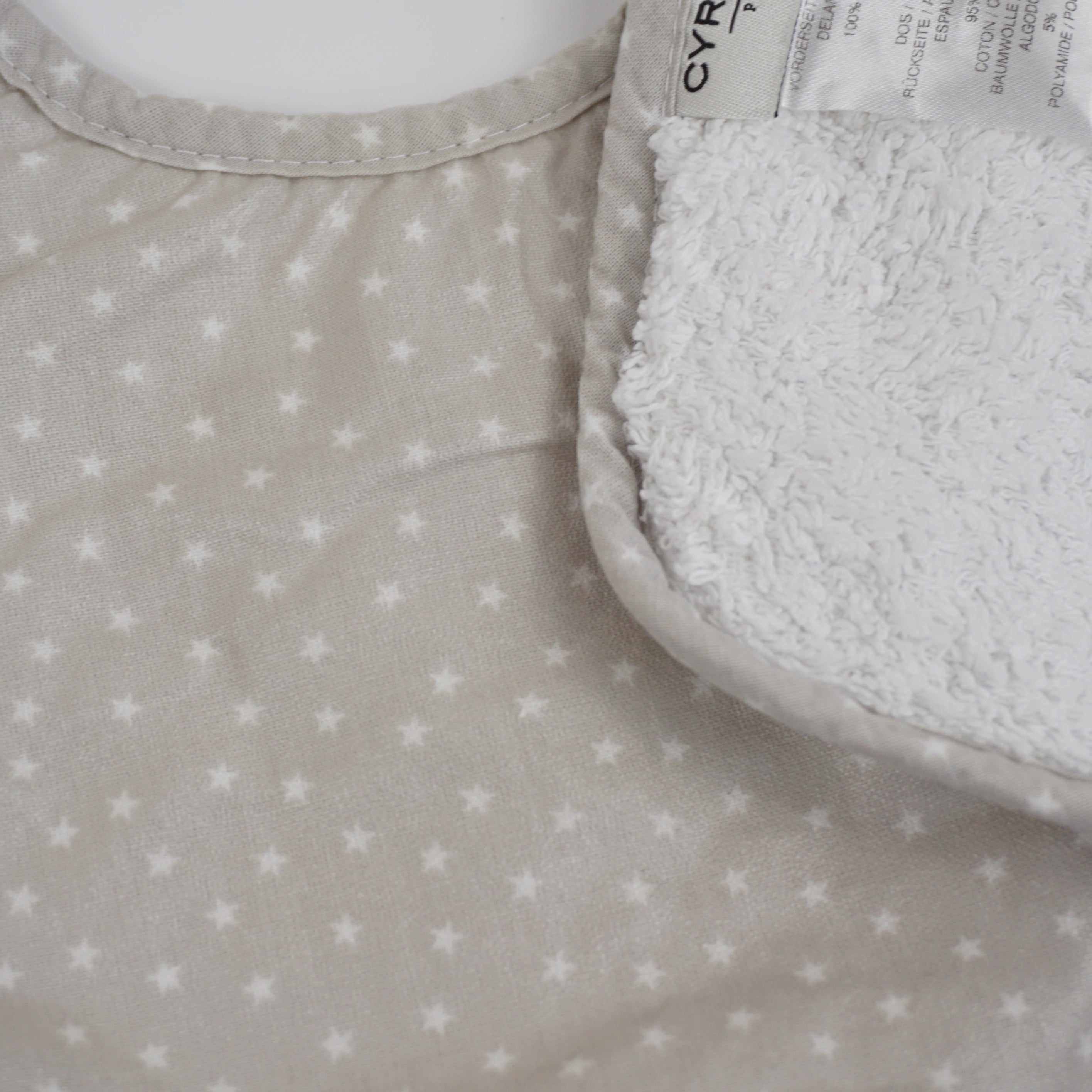 Lot de 2 langes Gris