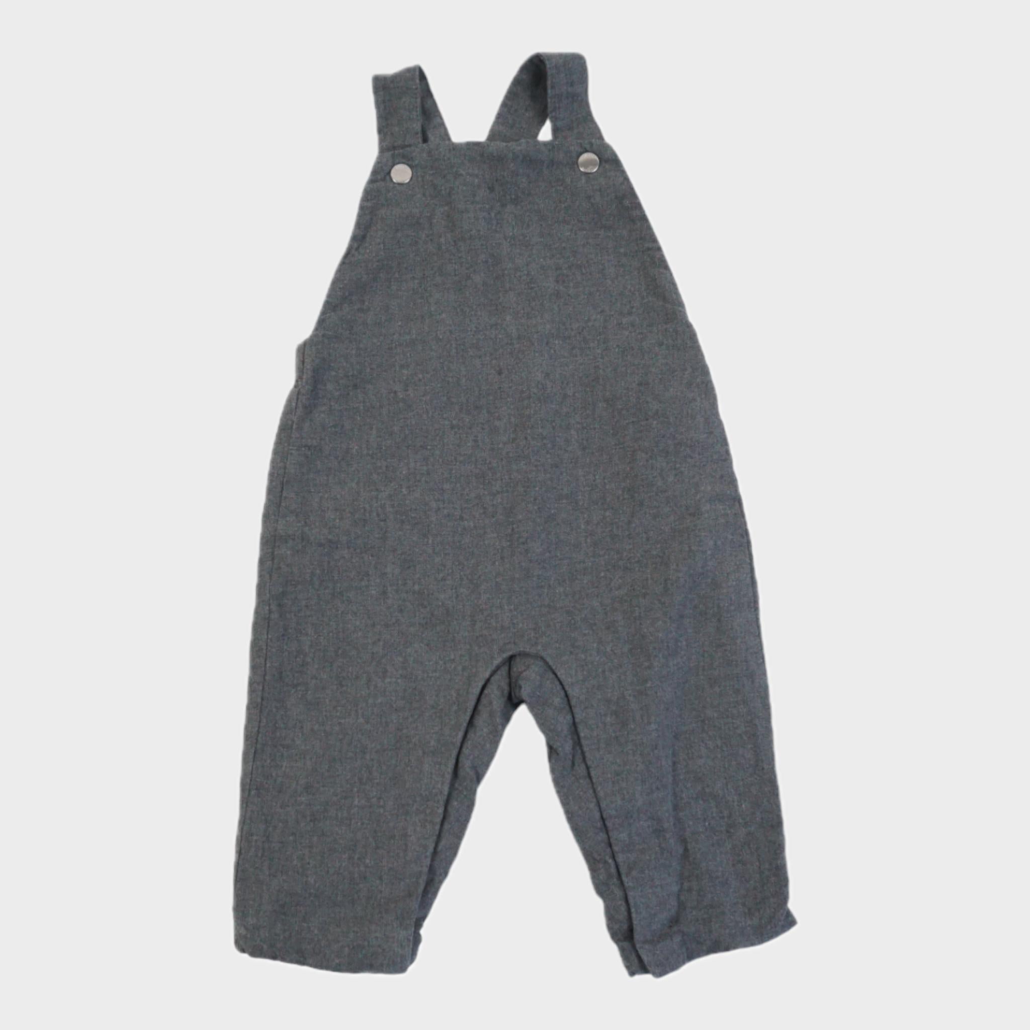 Salopette Gris - 6 mois