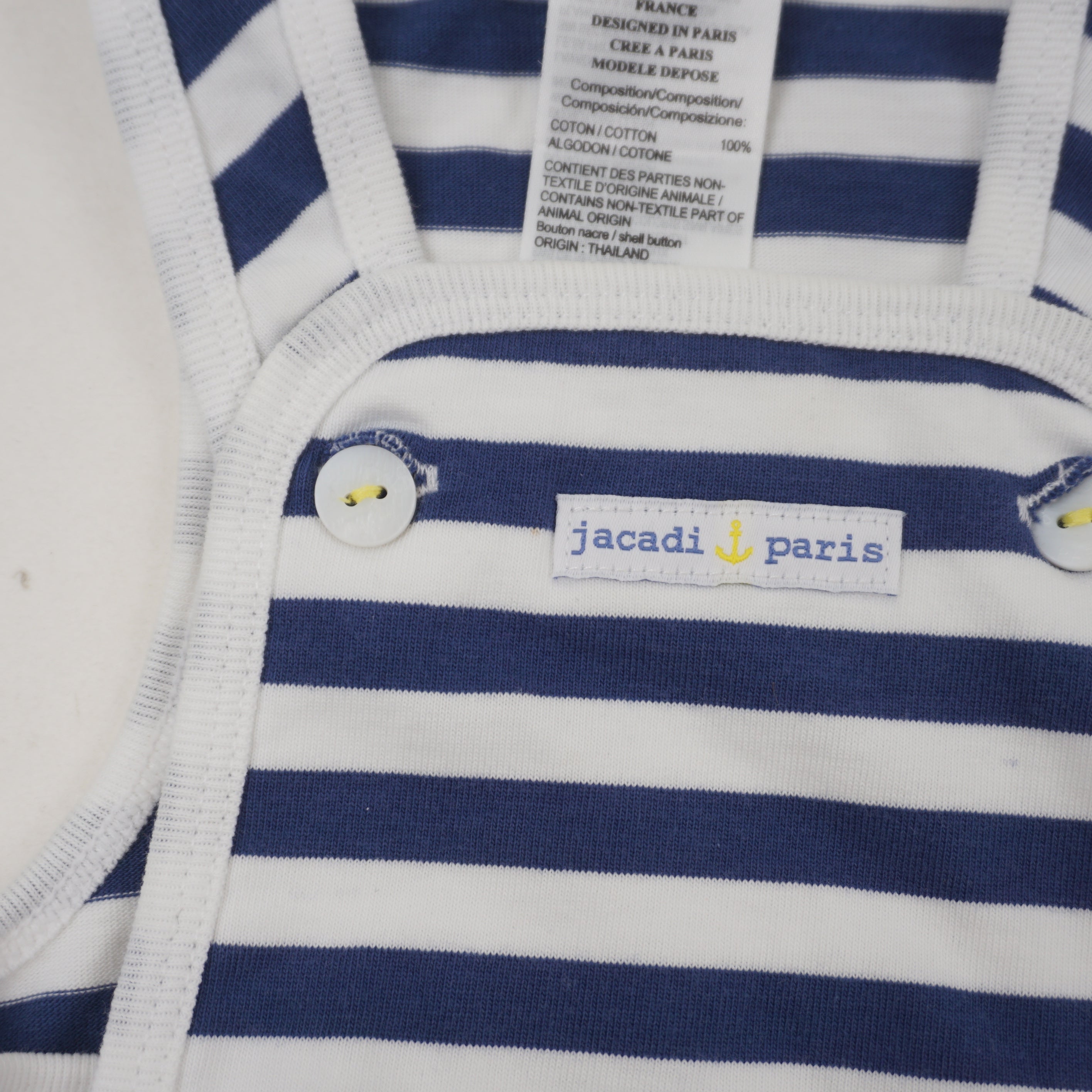 Barboteuse Bleu - 6 mois