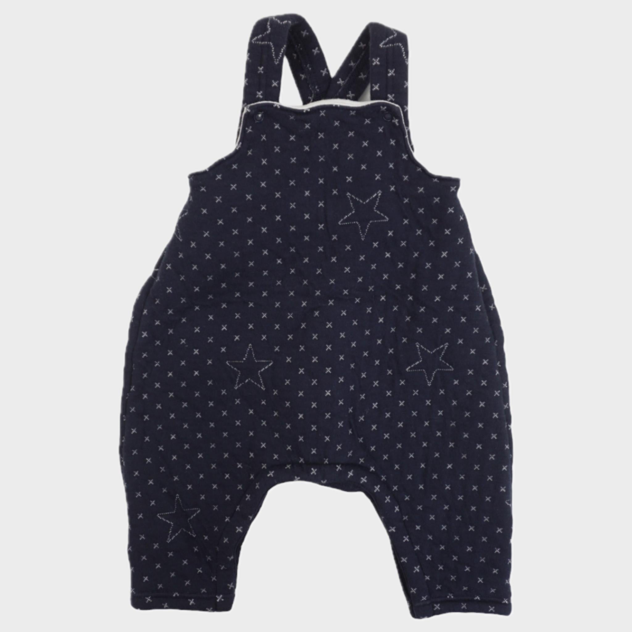 Salopette Bleu - 3 mois
