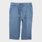 Pantalon Bleu - 6 mois