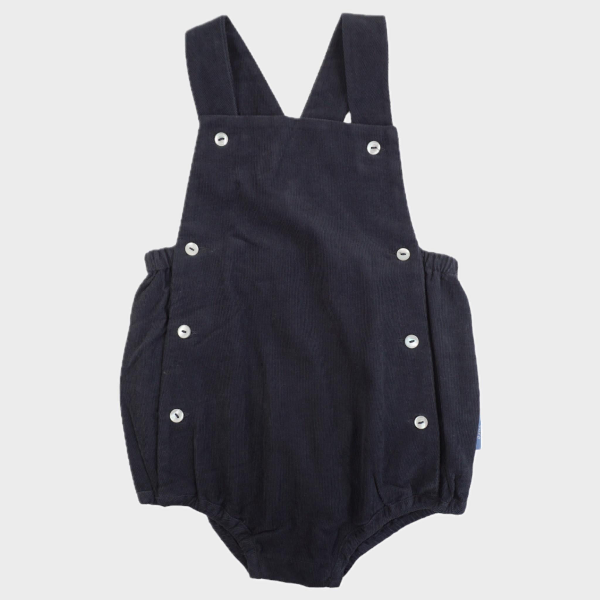 Barboteuse Bleu gris - 12 mois