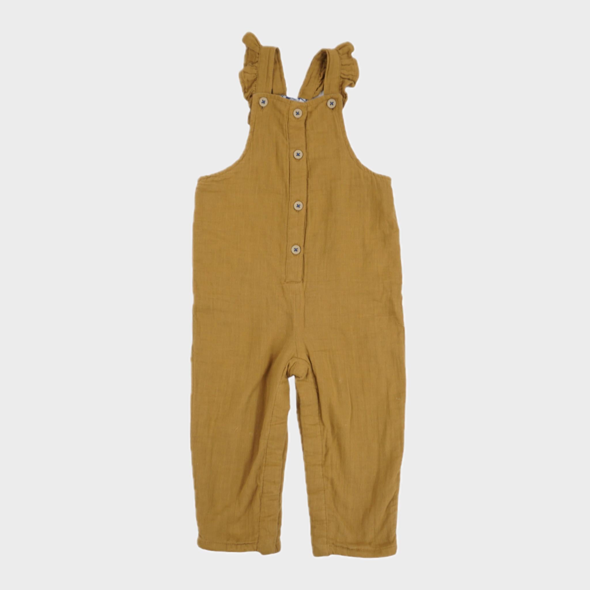 Salopette Moutarde - 12 mois