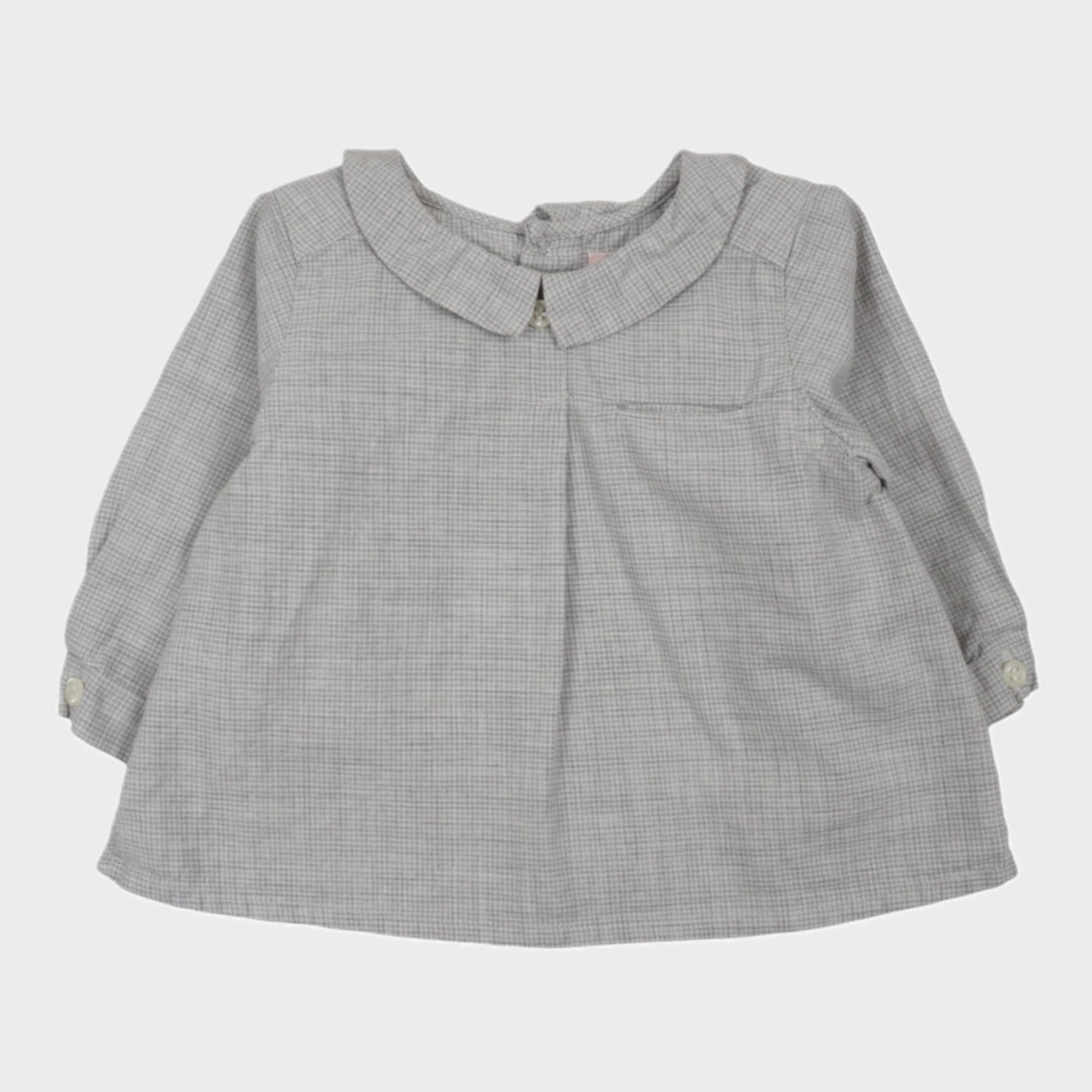 Blouse Gris - 3 mois