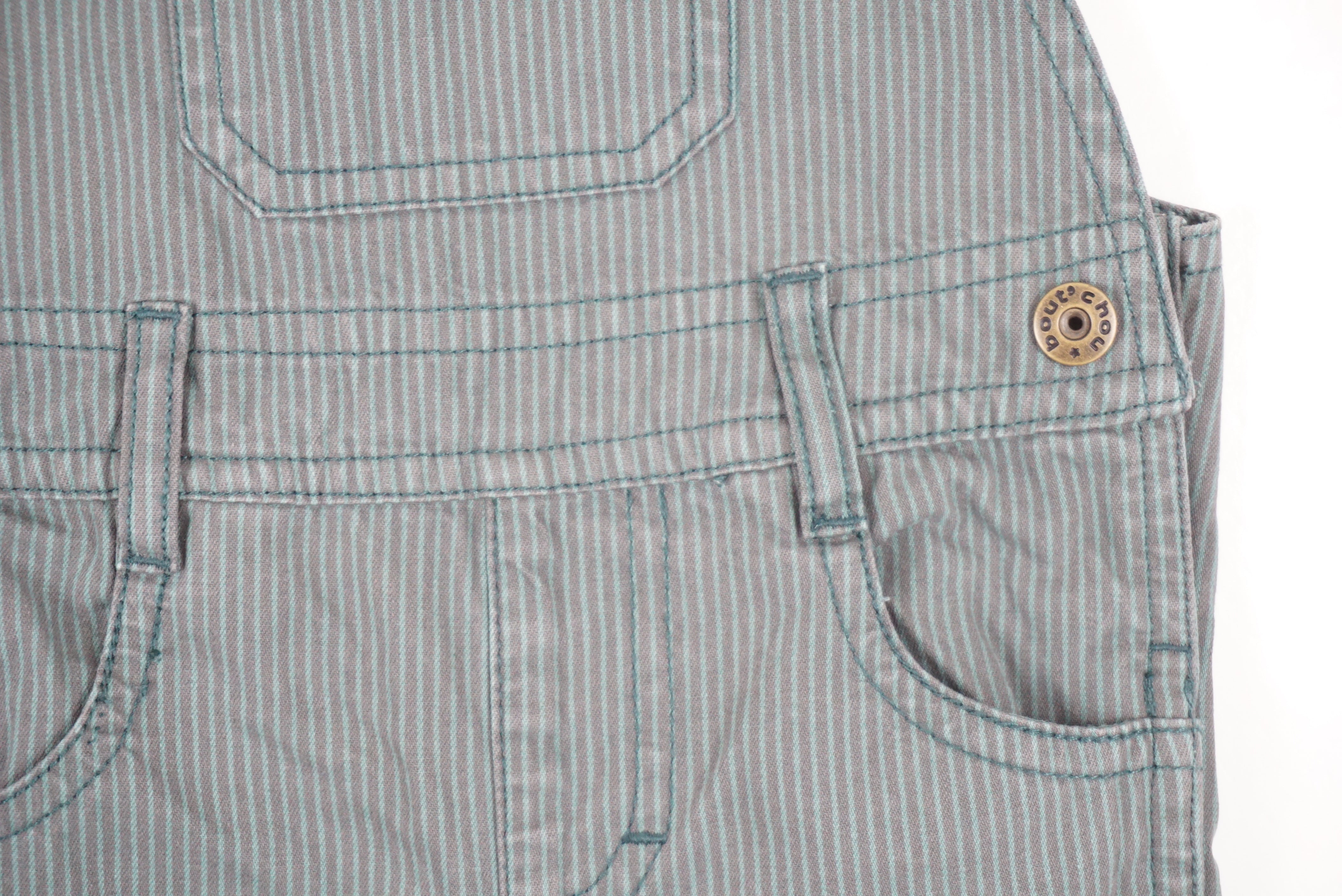 Salopette Vert - 6 mois