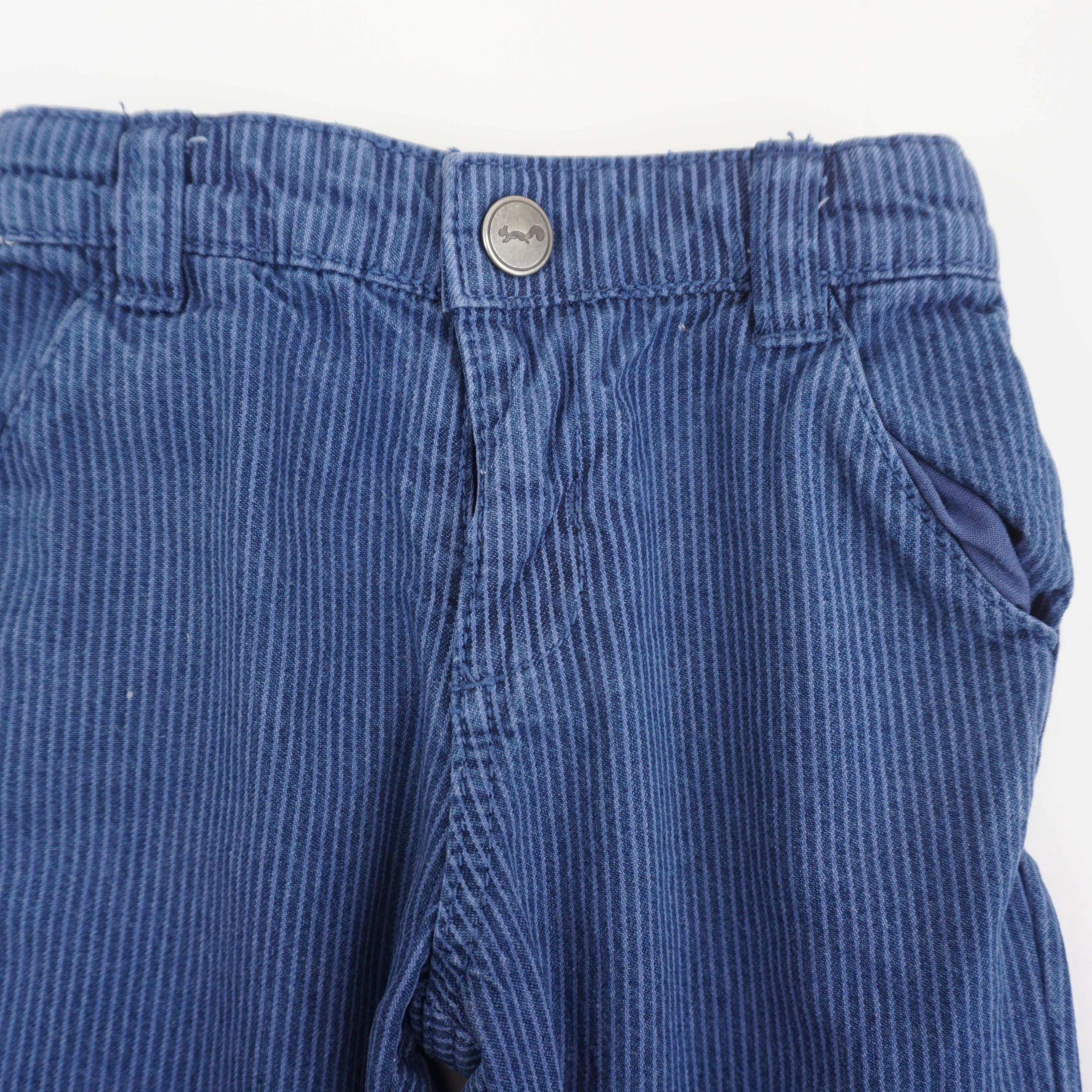 Pantalon Bleu - 6 mois