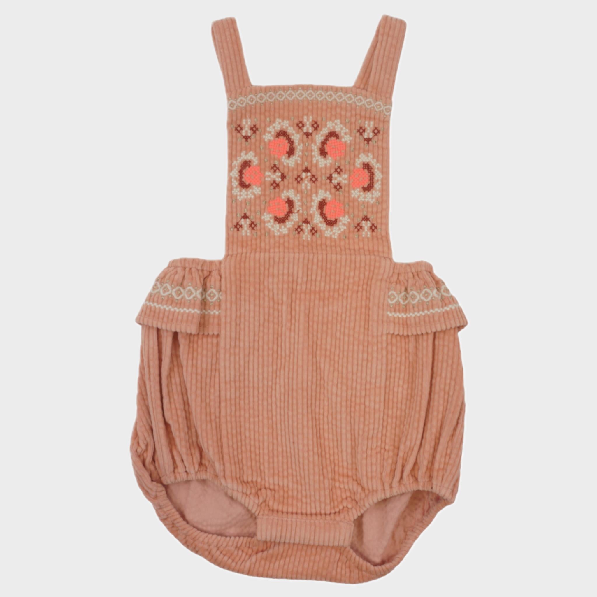 Barboteuse Rose - 12 mois (neuf)