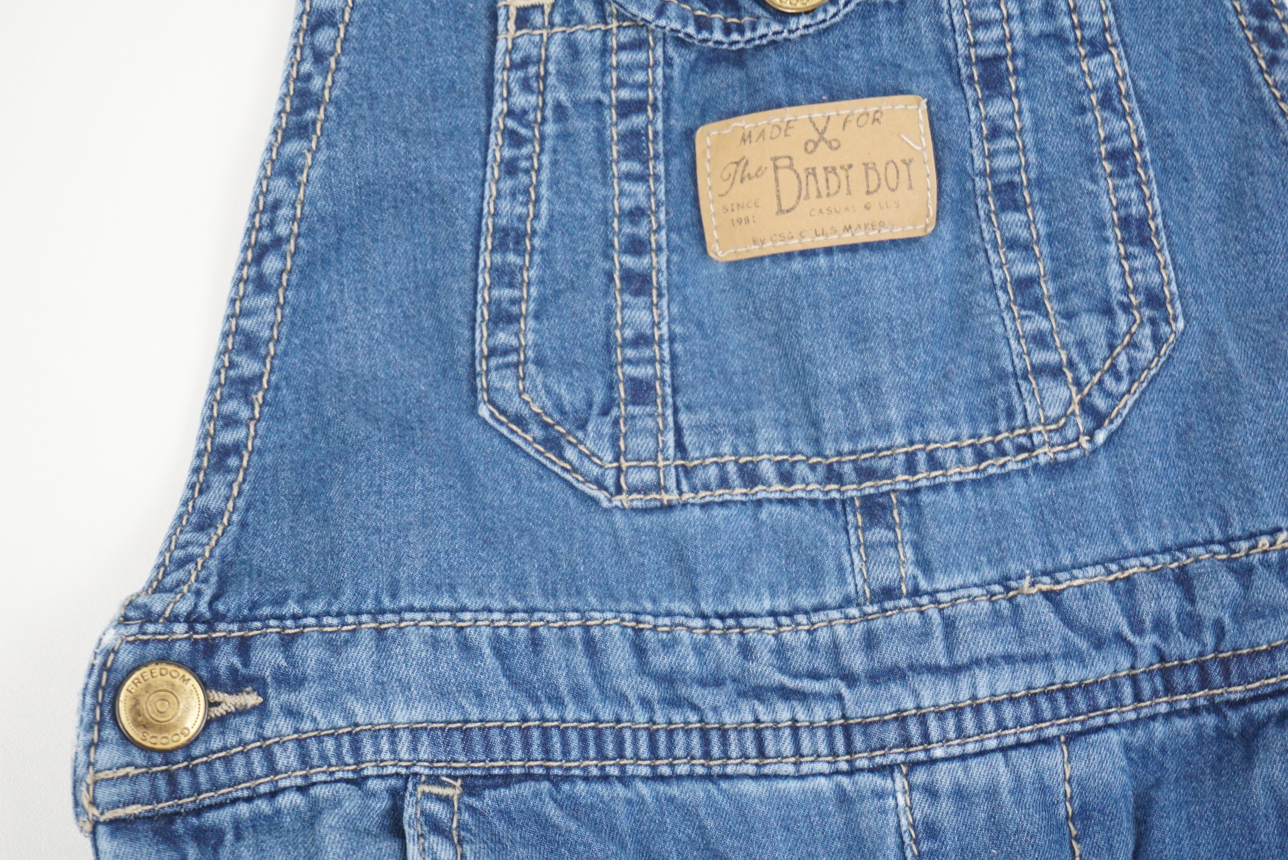 Salopette Bleu - 12/18 mois