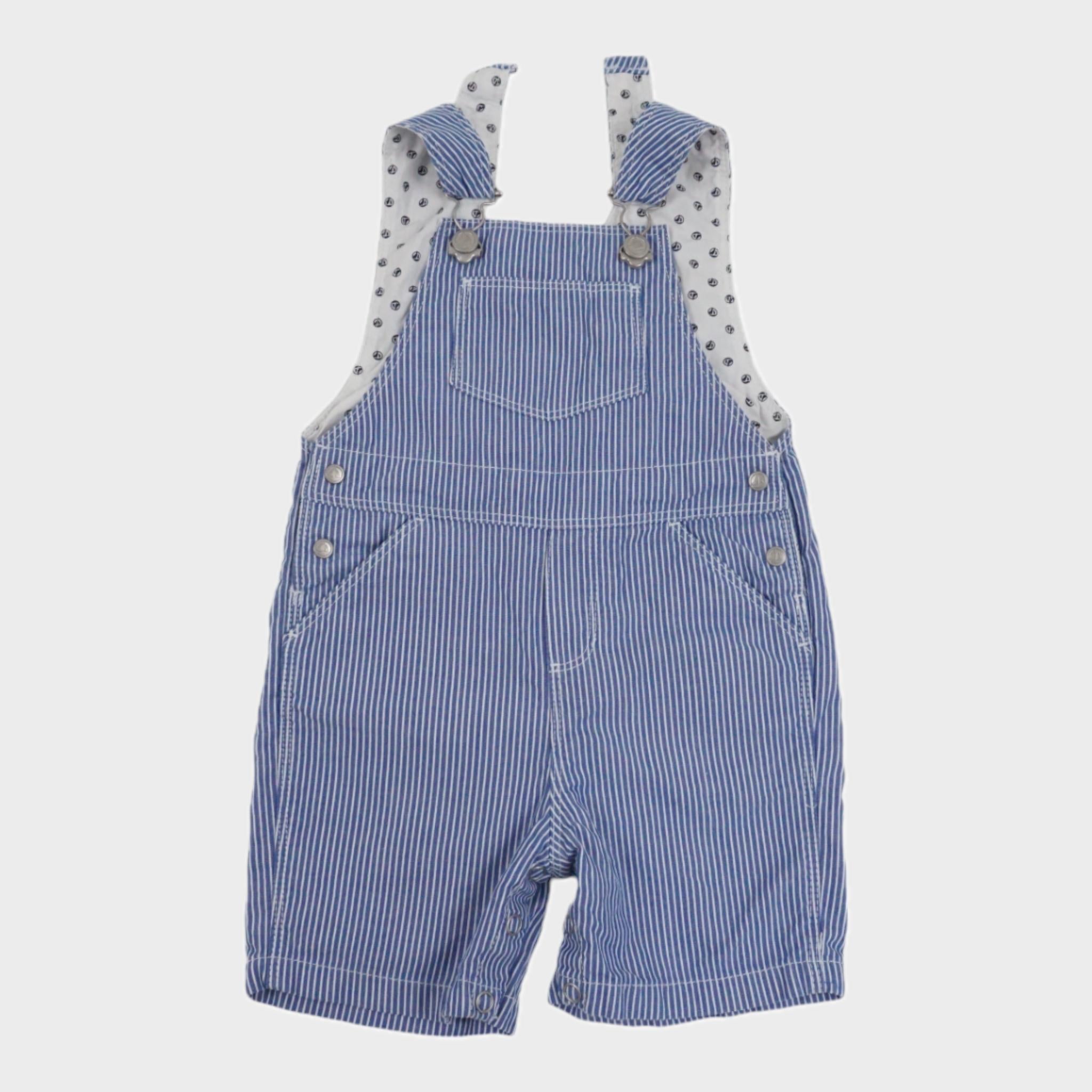 Salopette Bleu - 12 mois