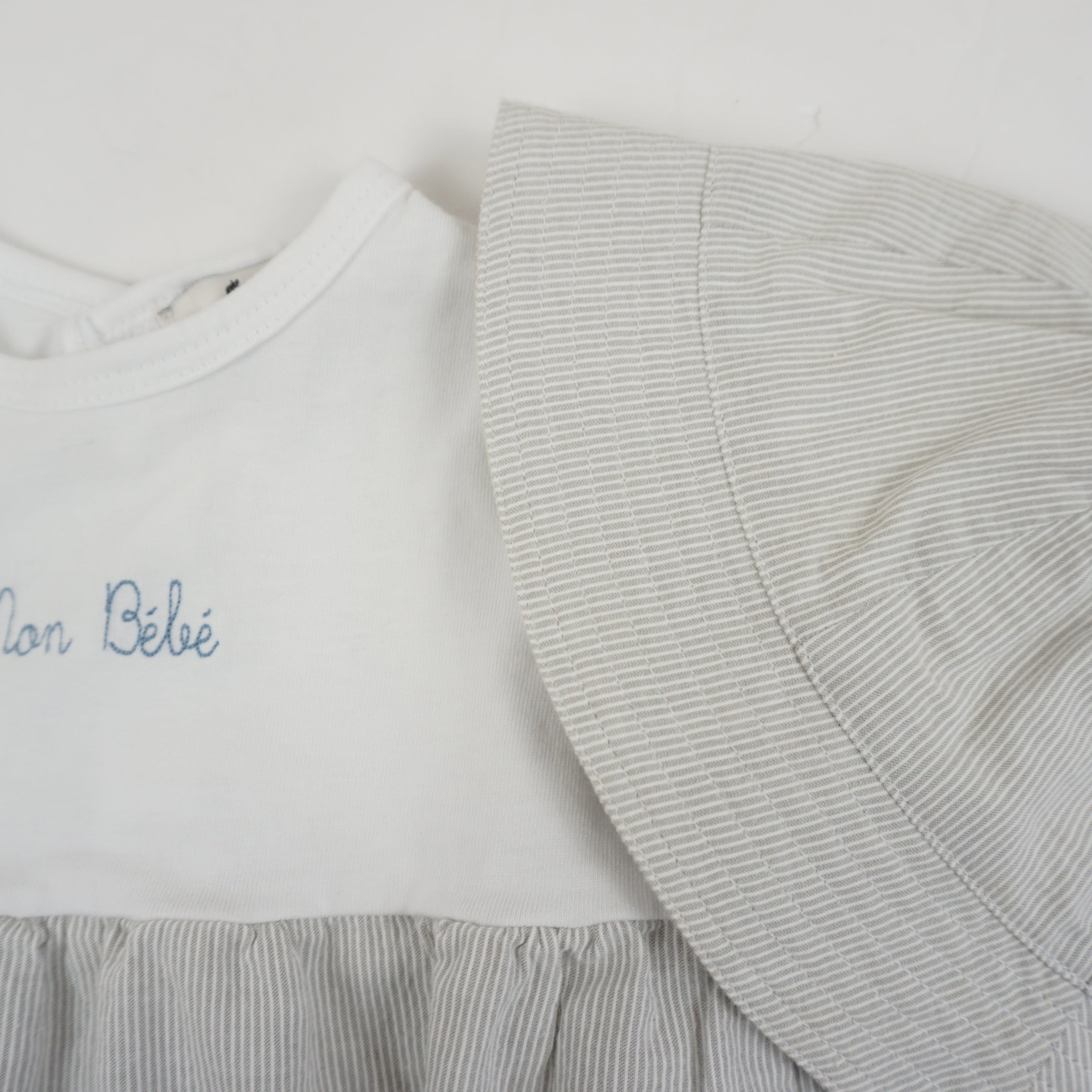 Barboteuse Blanc - 12 mois