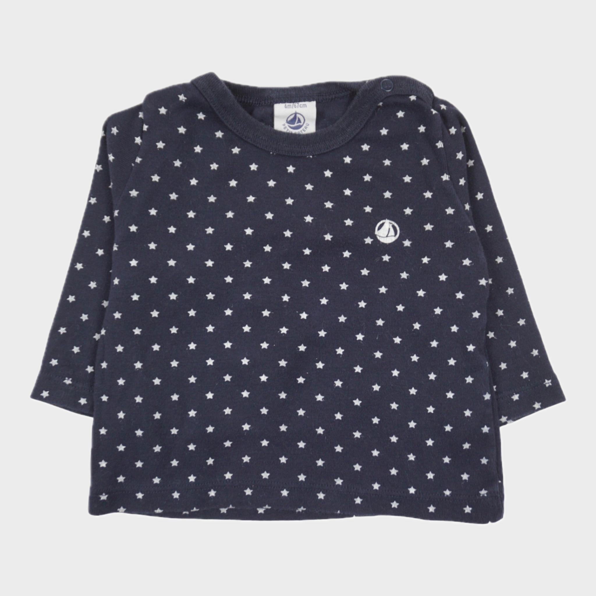 T-shirt Bleu - 6 mois