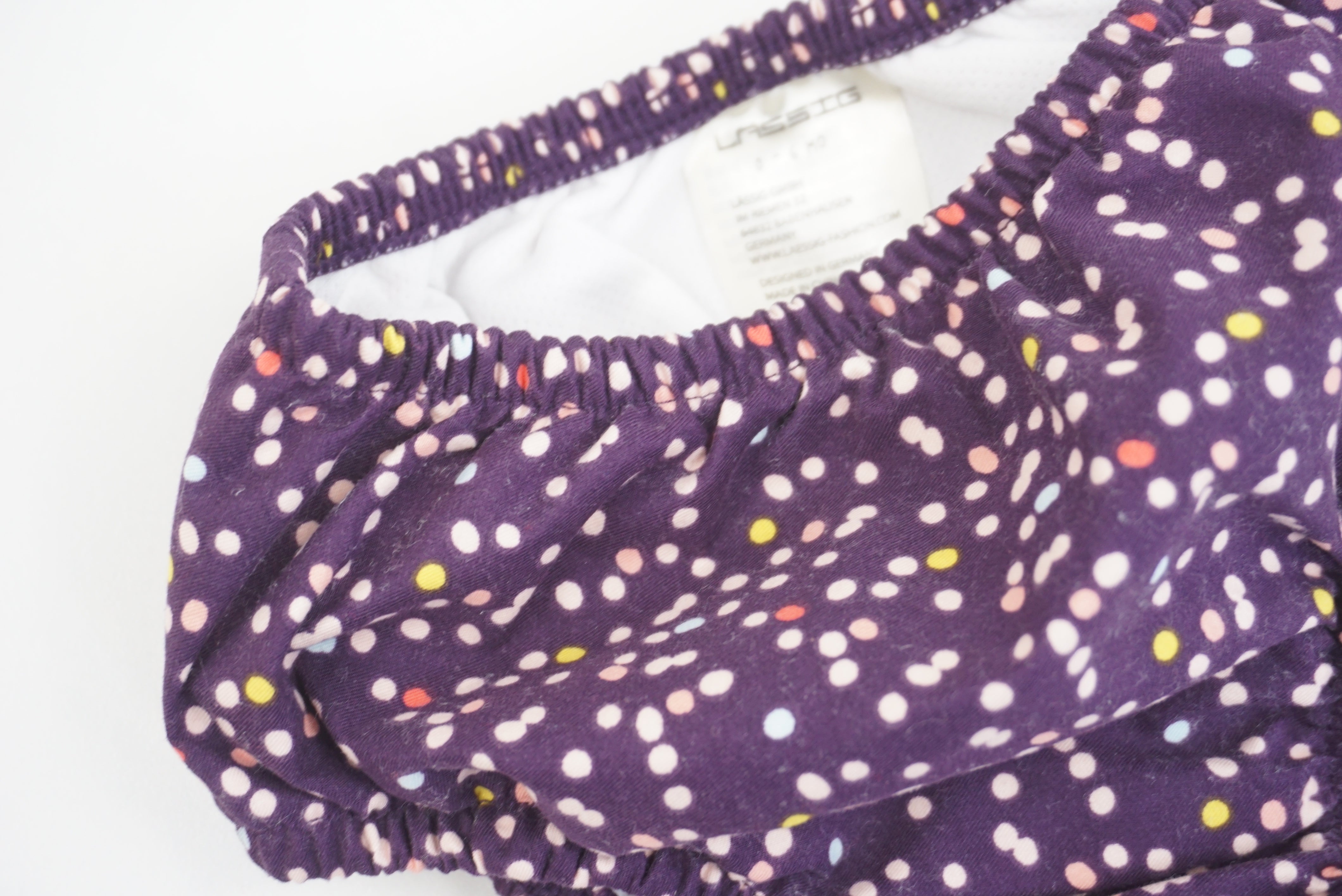 Maillot de bain couche Violet - 0/6 mois