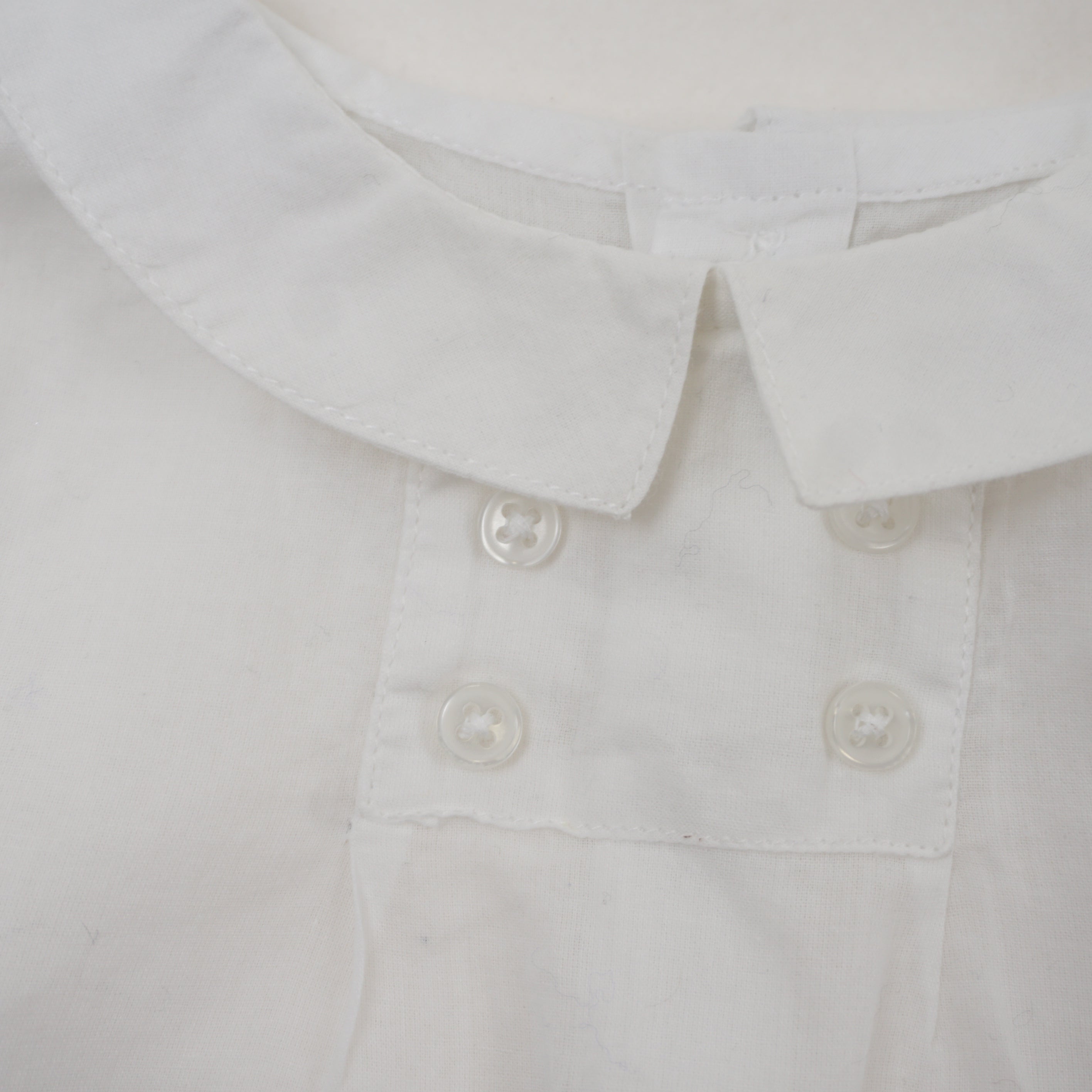 Blouse Blanc - 6 mois