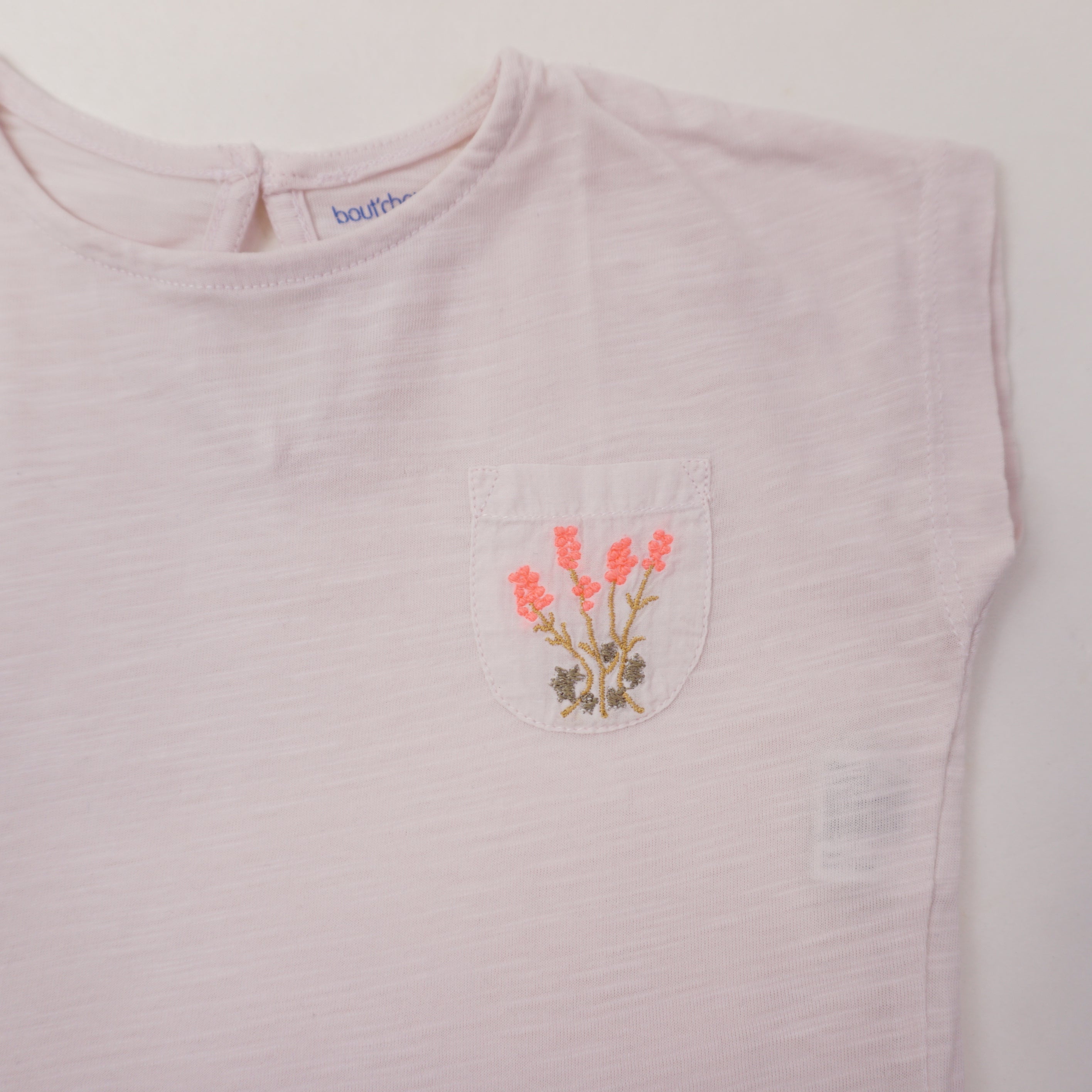 T-shirt Rose - 6 mois