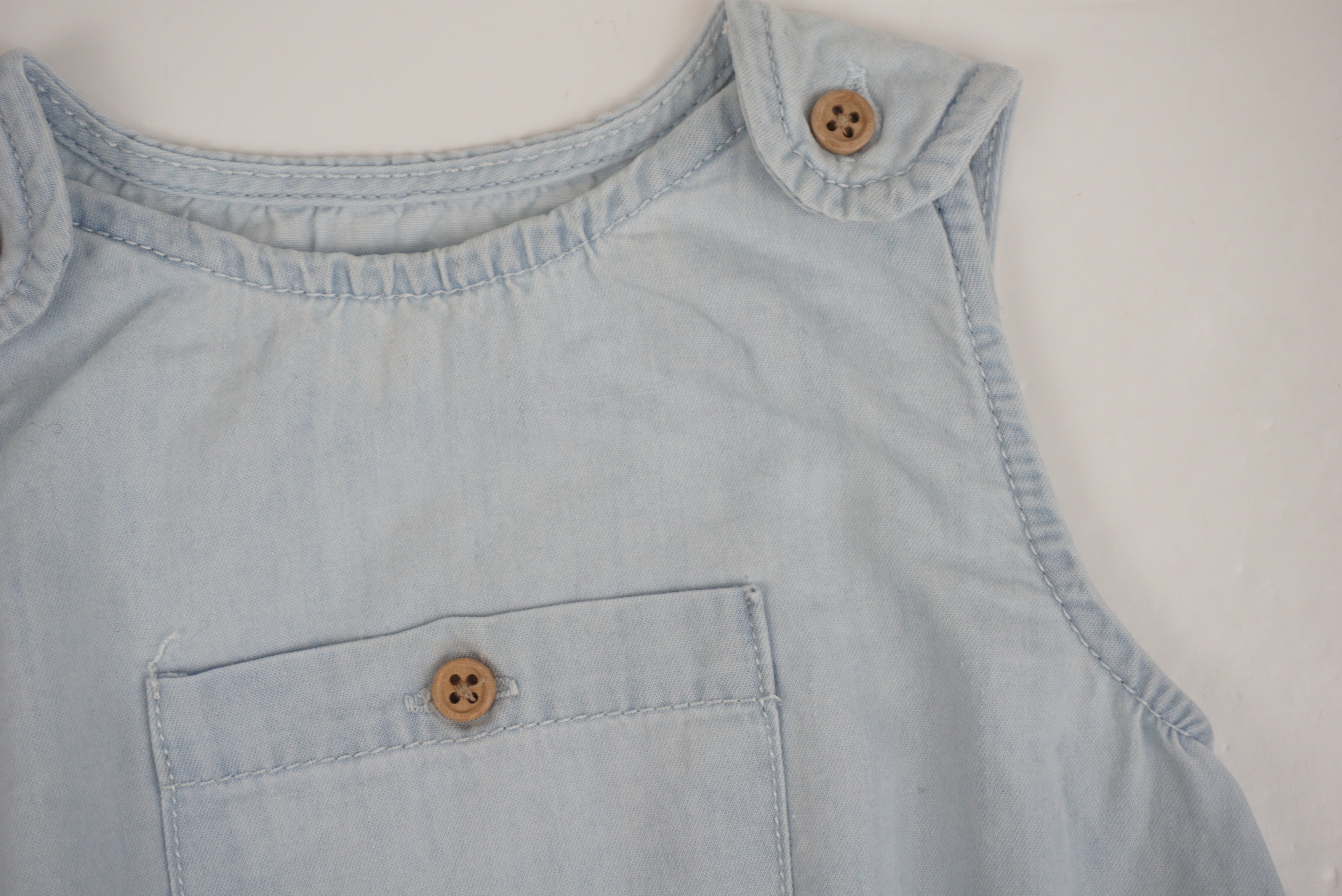 Barboteuse Bleu - 12 mois