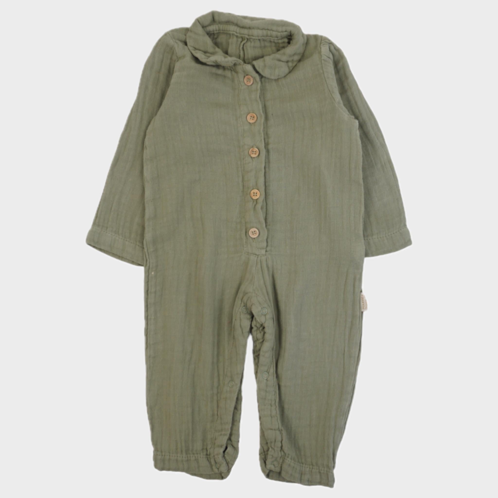 Combinaison Kaki - 6 mois