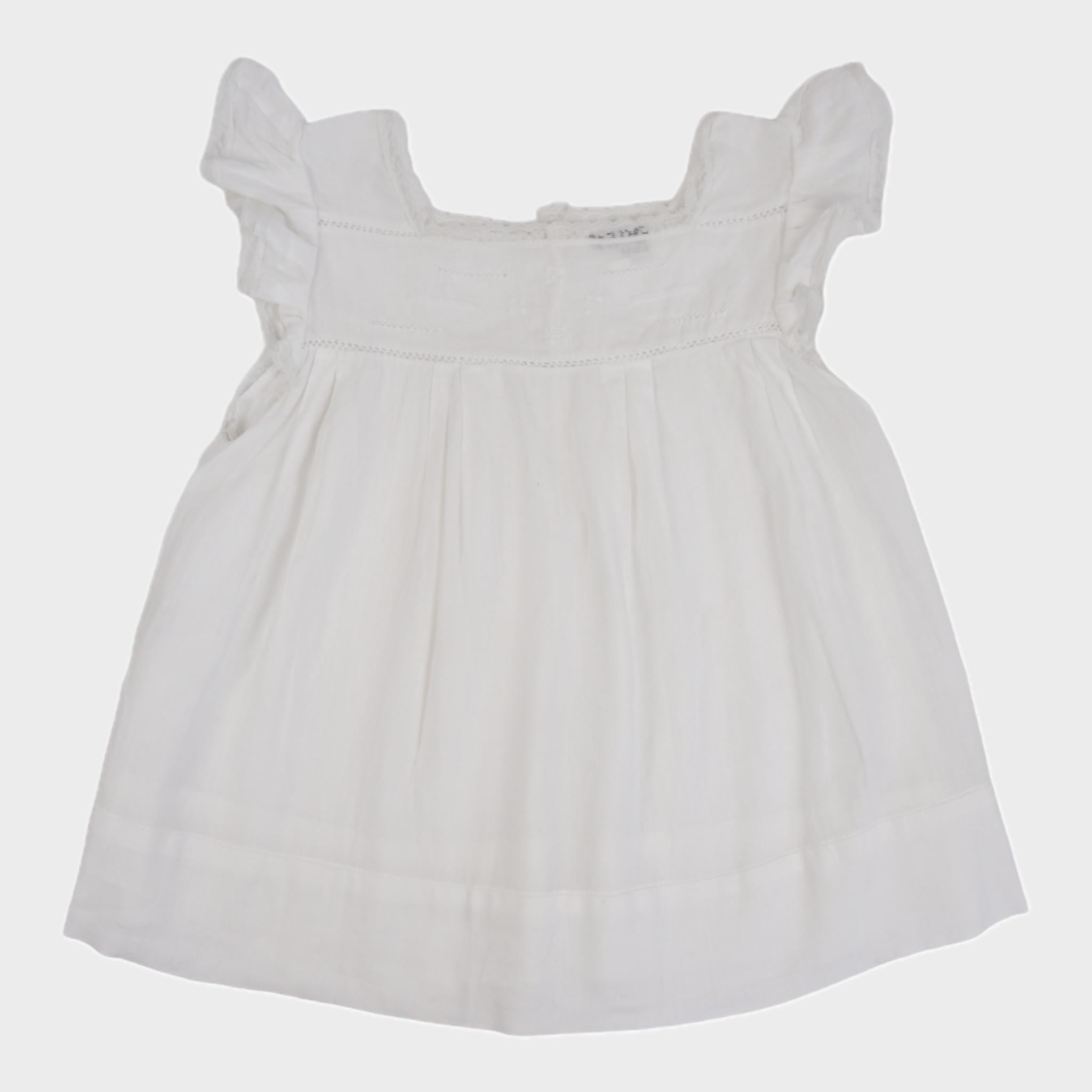 Blouse Blanc - 4 ans