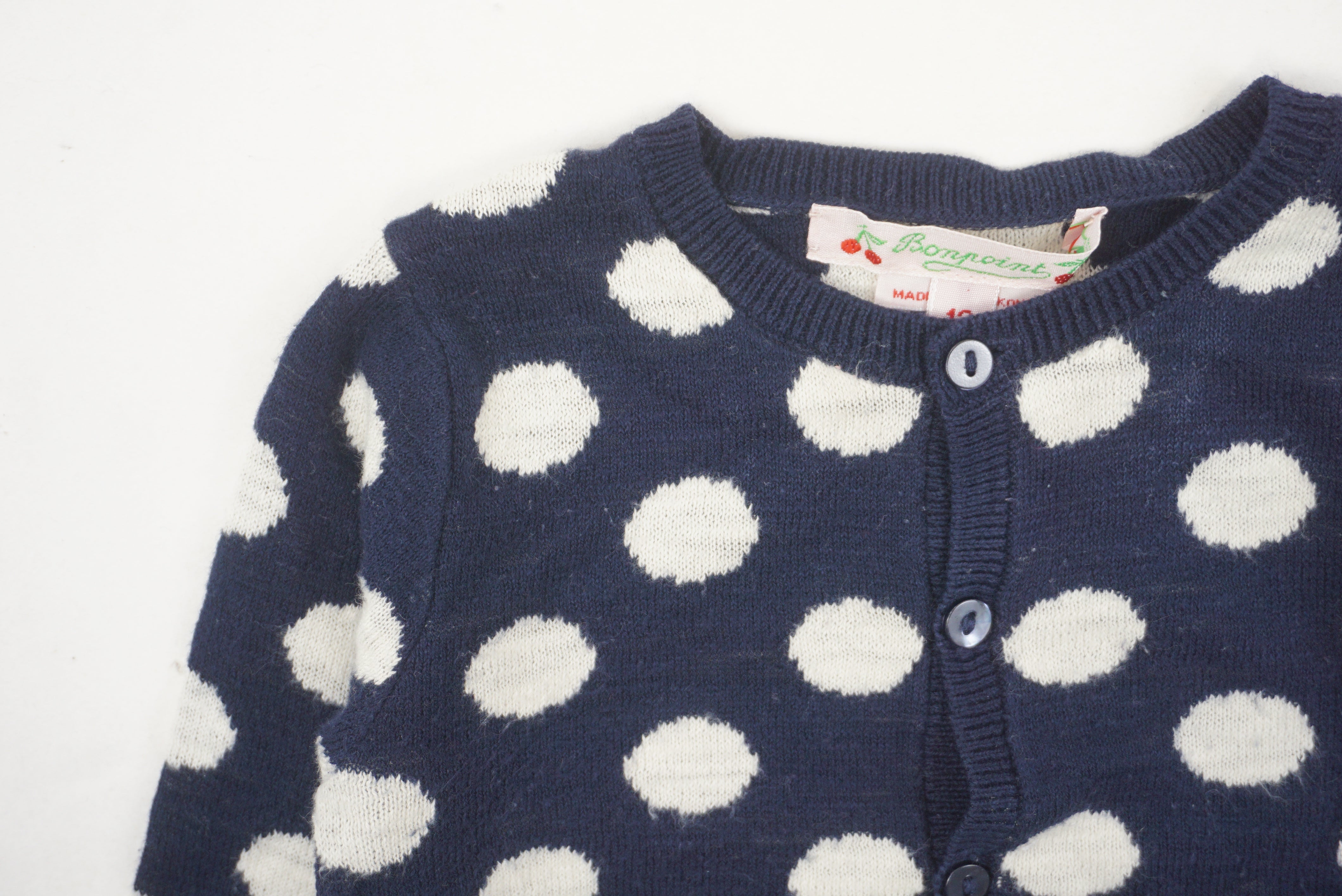 Gilet Bleu - 6/12 mois