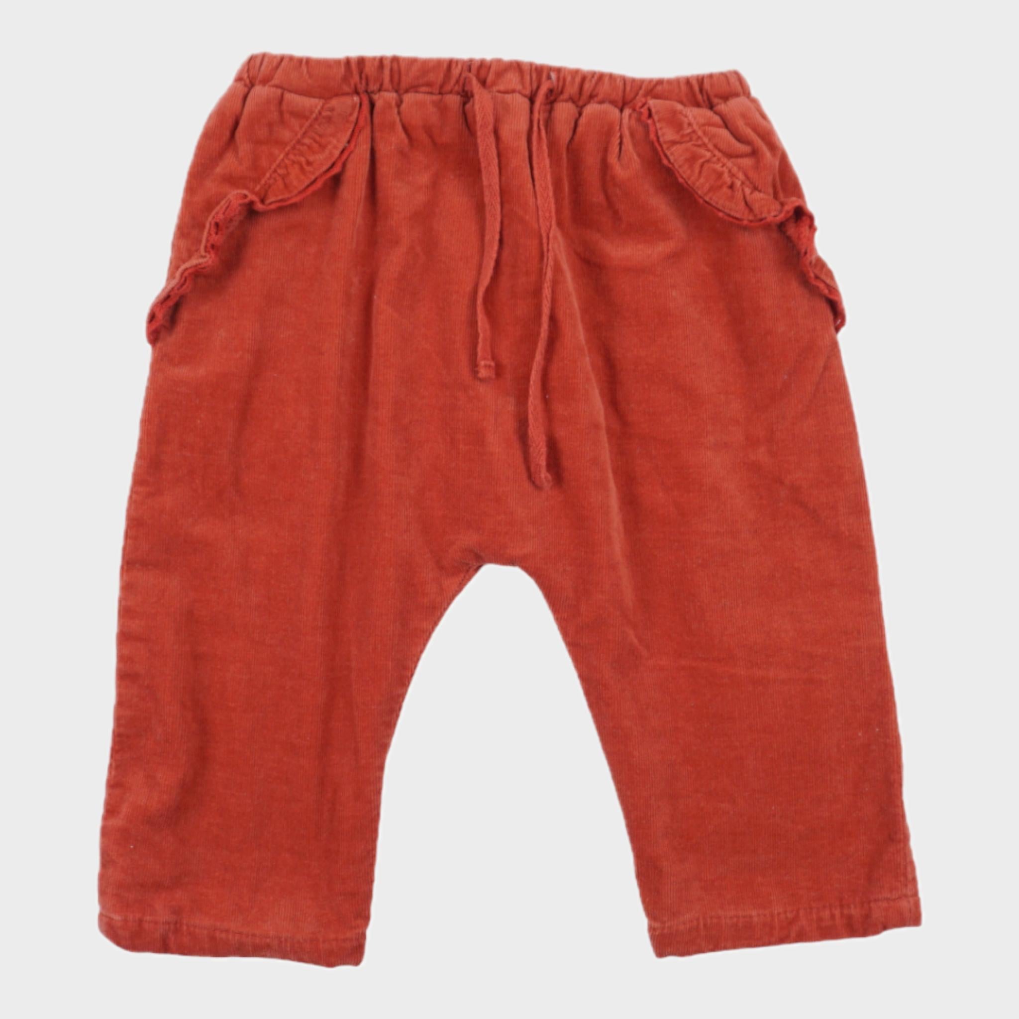 Pantalon Rouge - 3 mois