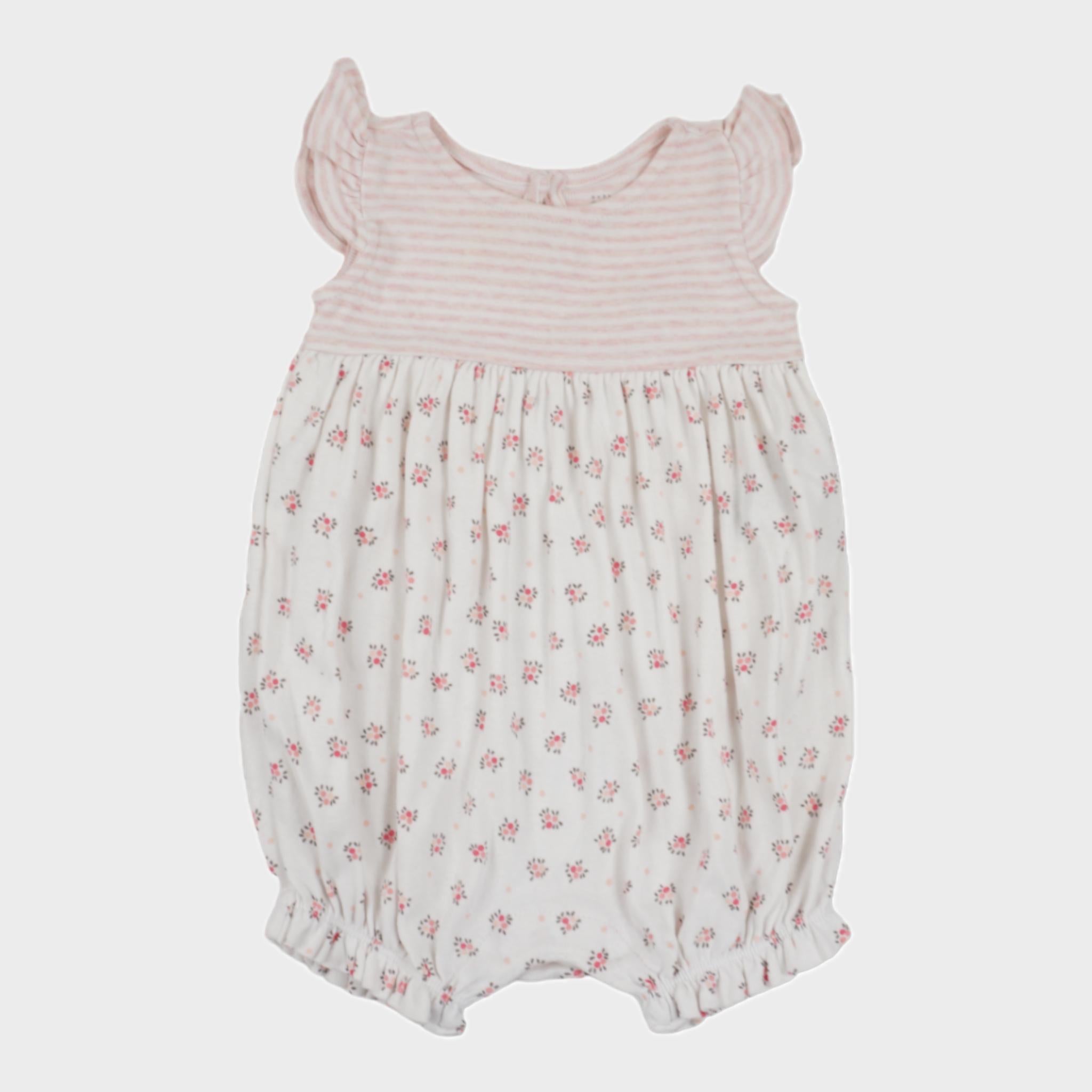 Barboteuse Rose - 3/6 mois