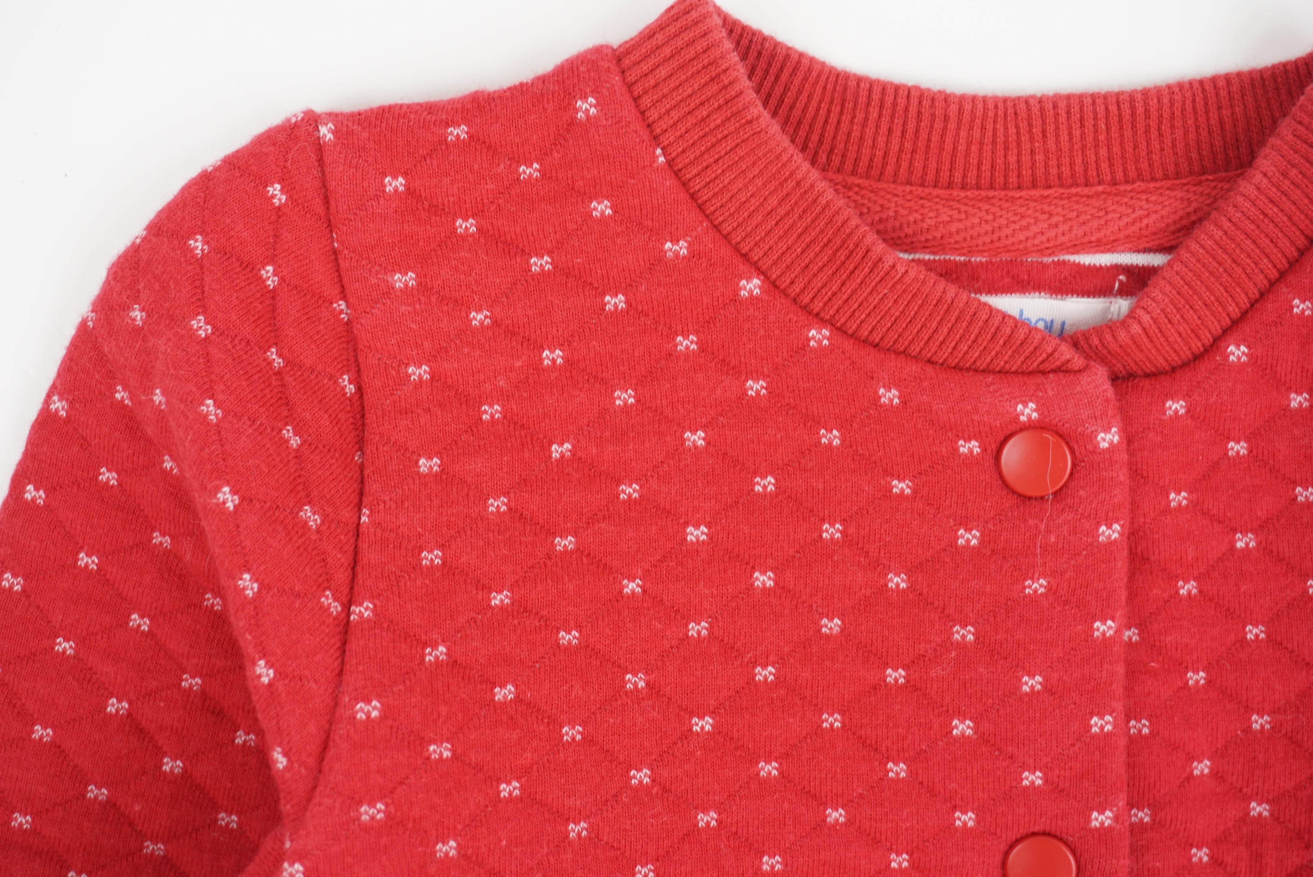 Gilet Rouge - 9 mois