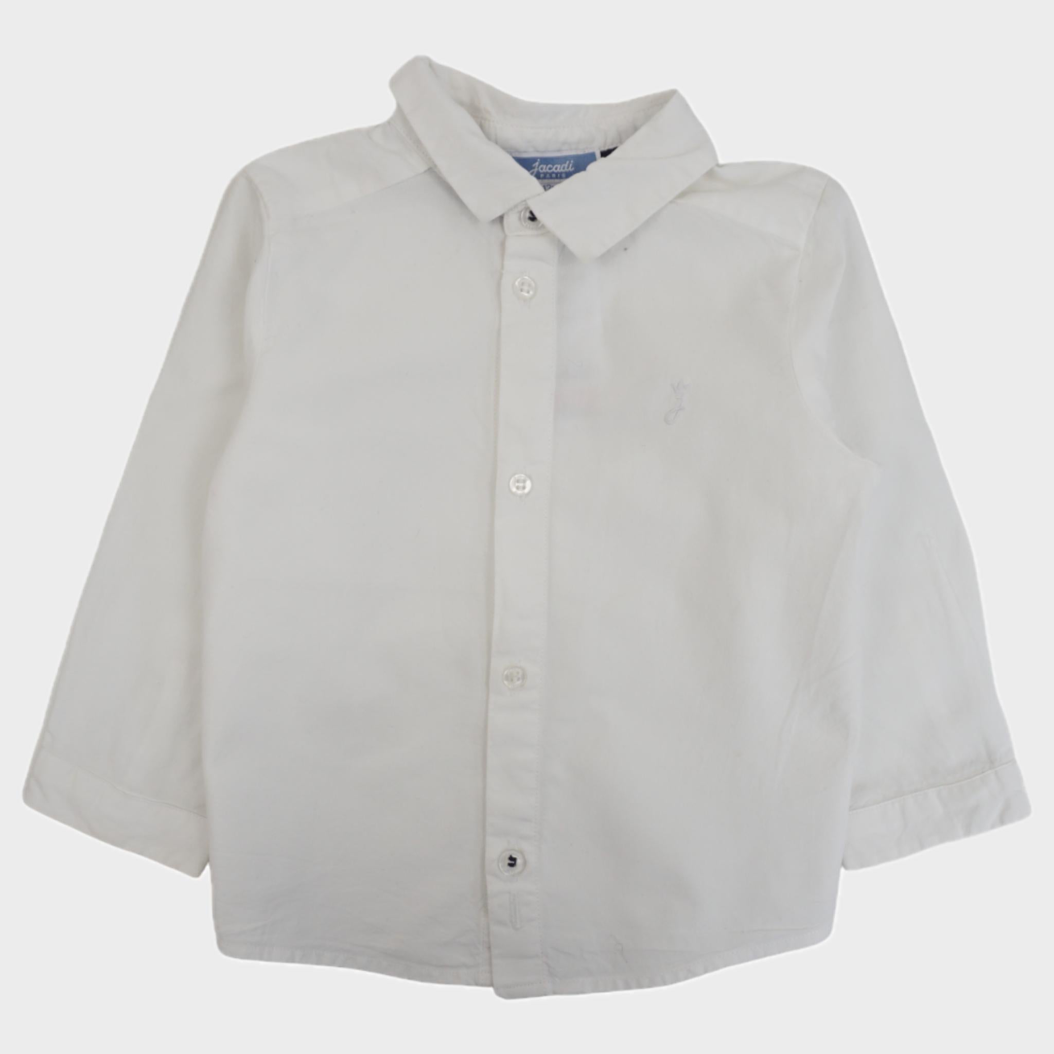 Chemise Blanc - 12 mois