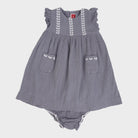 Robe Gris - 18/24 mois