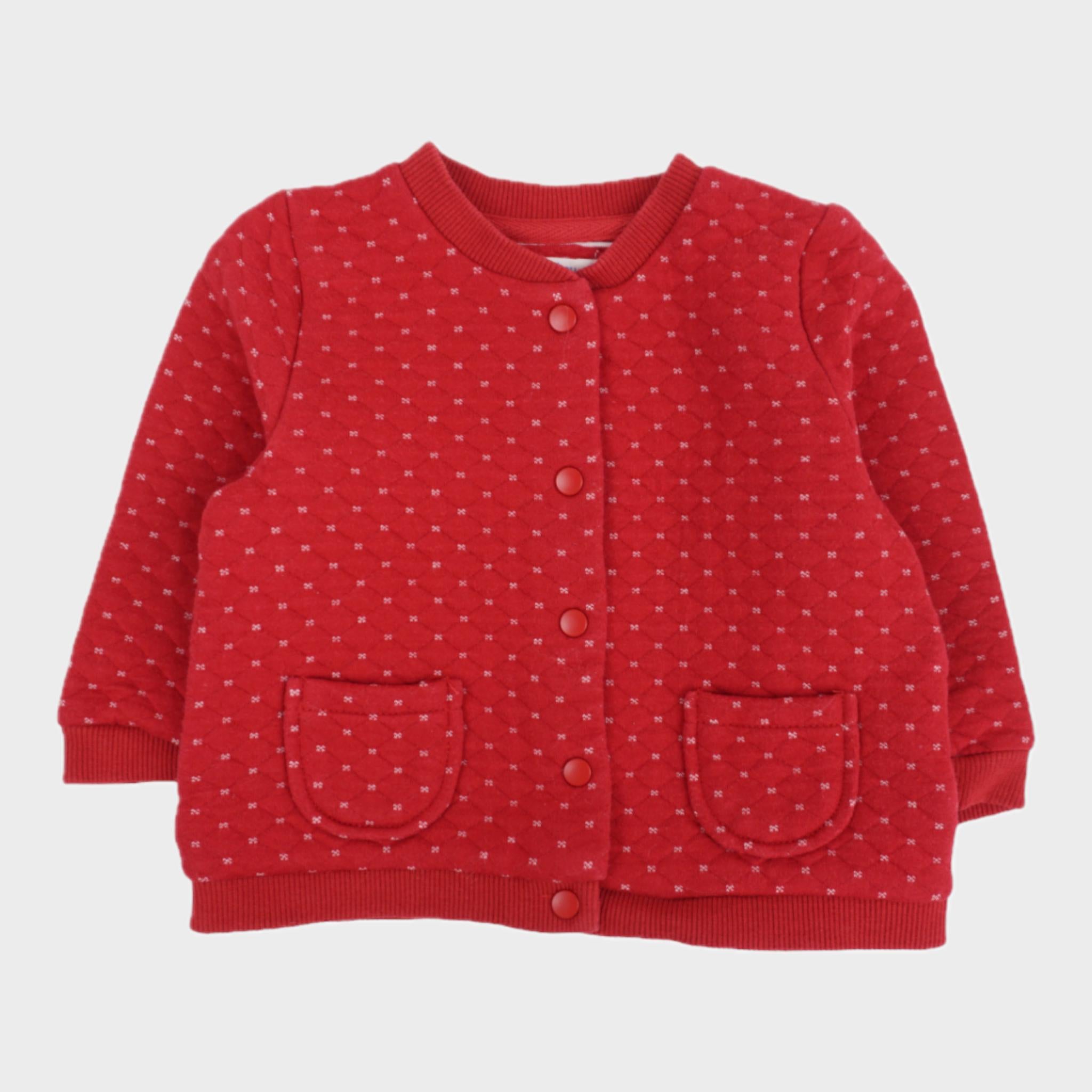 Gilet Rouge - 9 mois