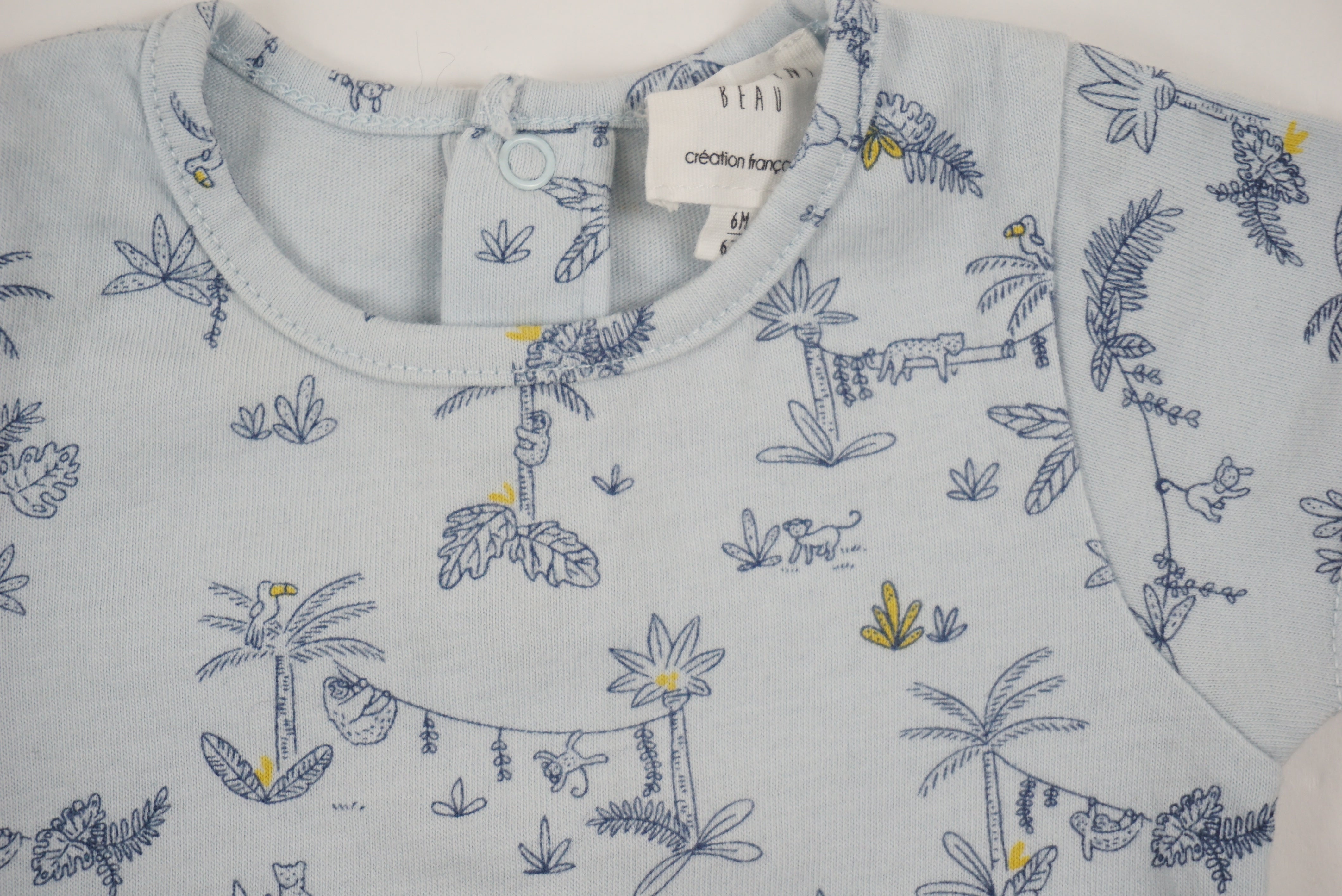 T-shirt Bleu - 6 mois