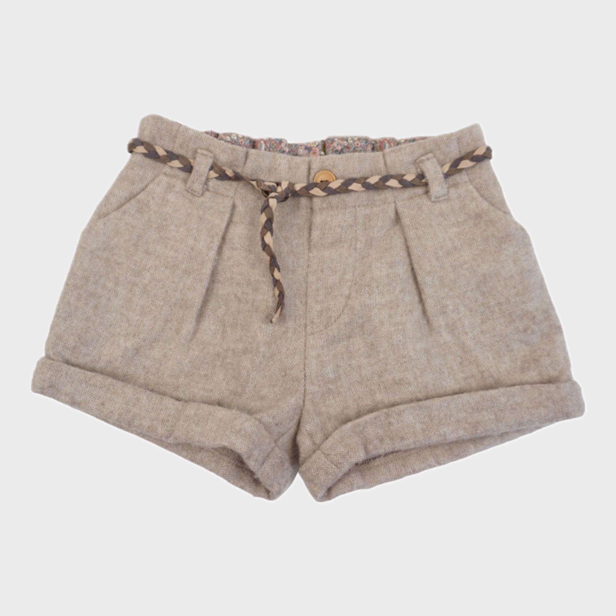 Short Beige - 9/12 mois