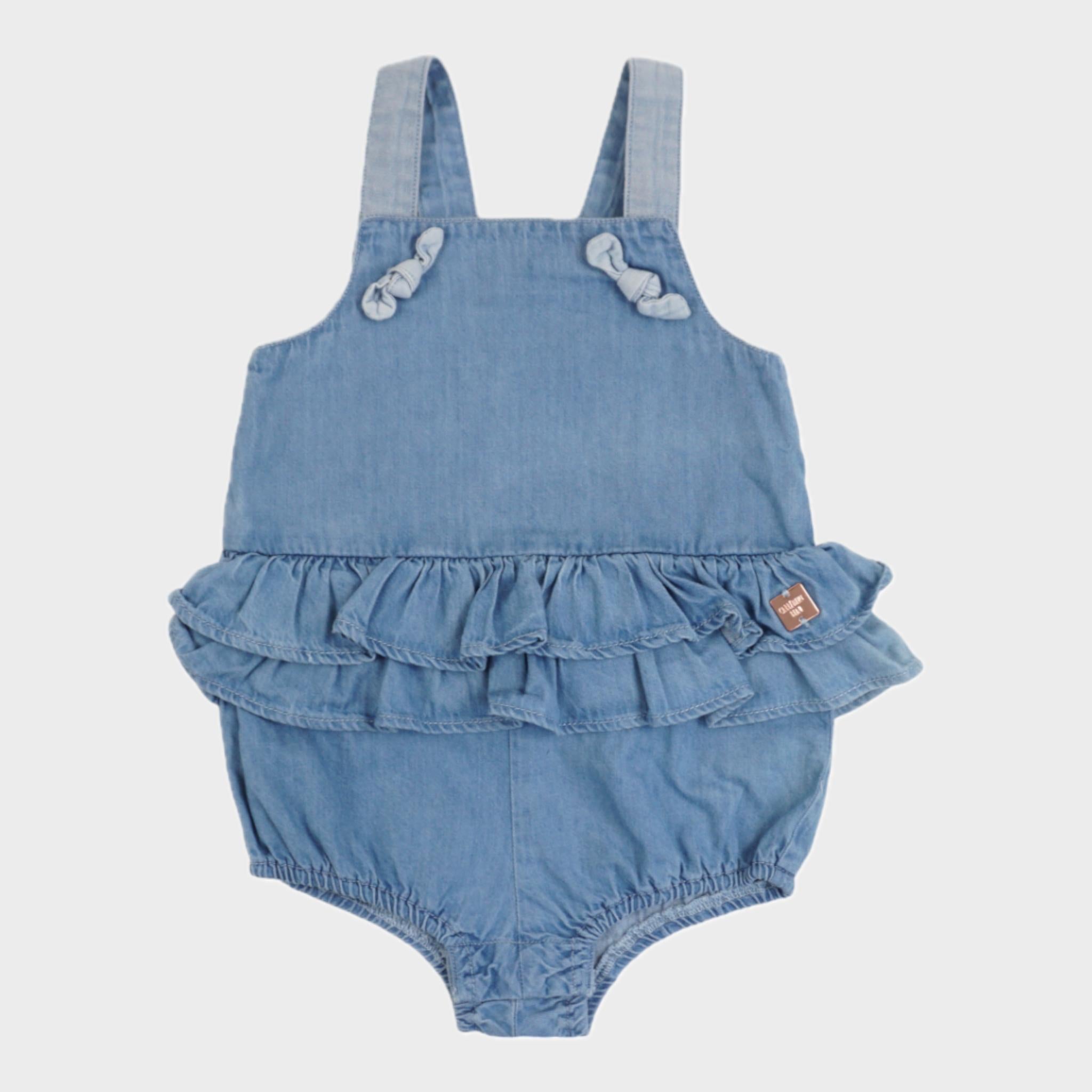 Barboteuse Bleu - 9 mois