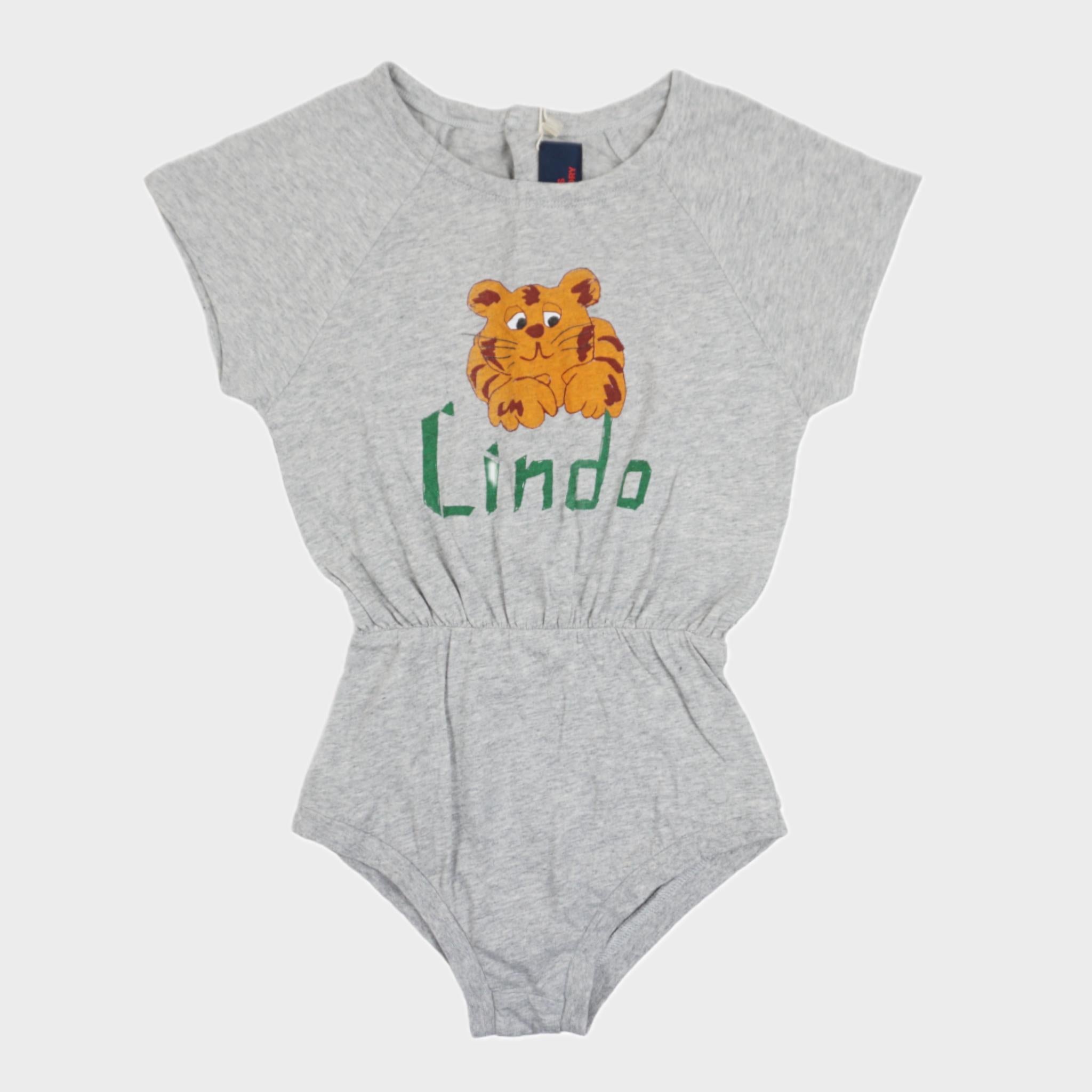 Combishort Gris - 4 ans