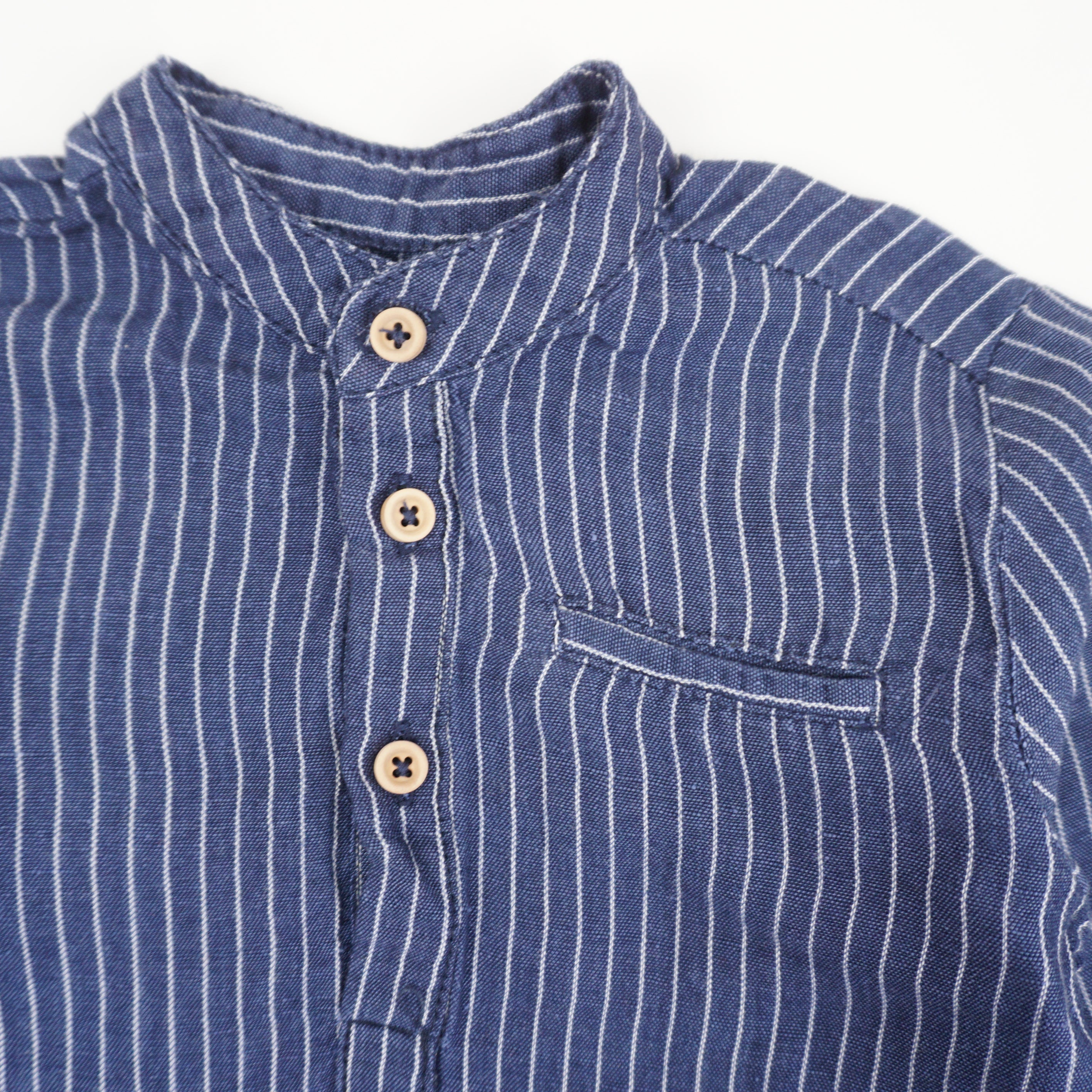 Blouse Bleu - 6 mois