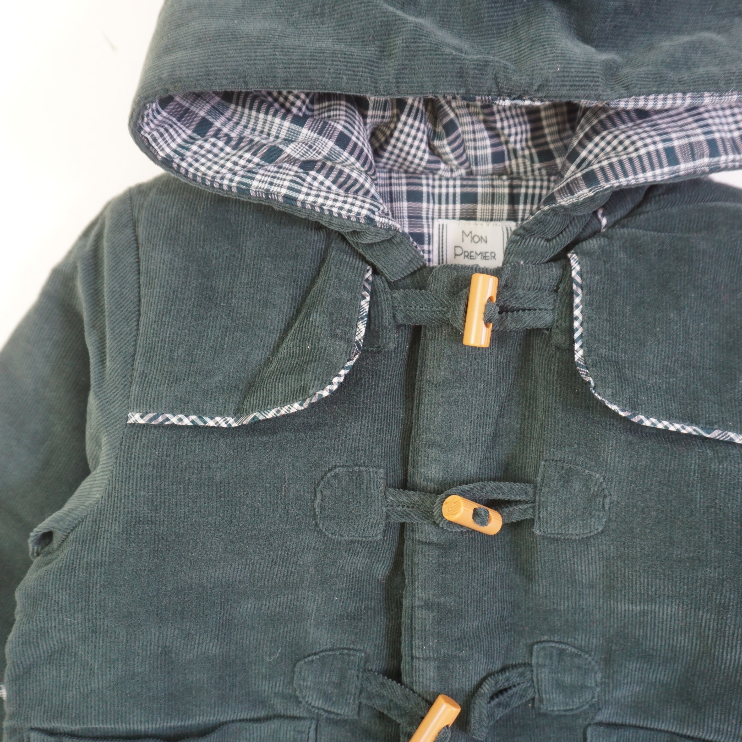 Manteau Vert - 6 mois