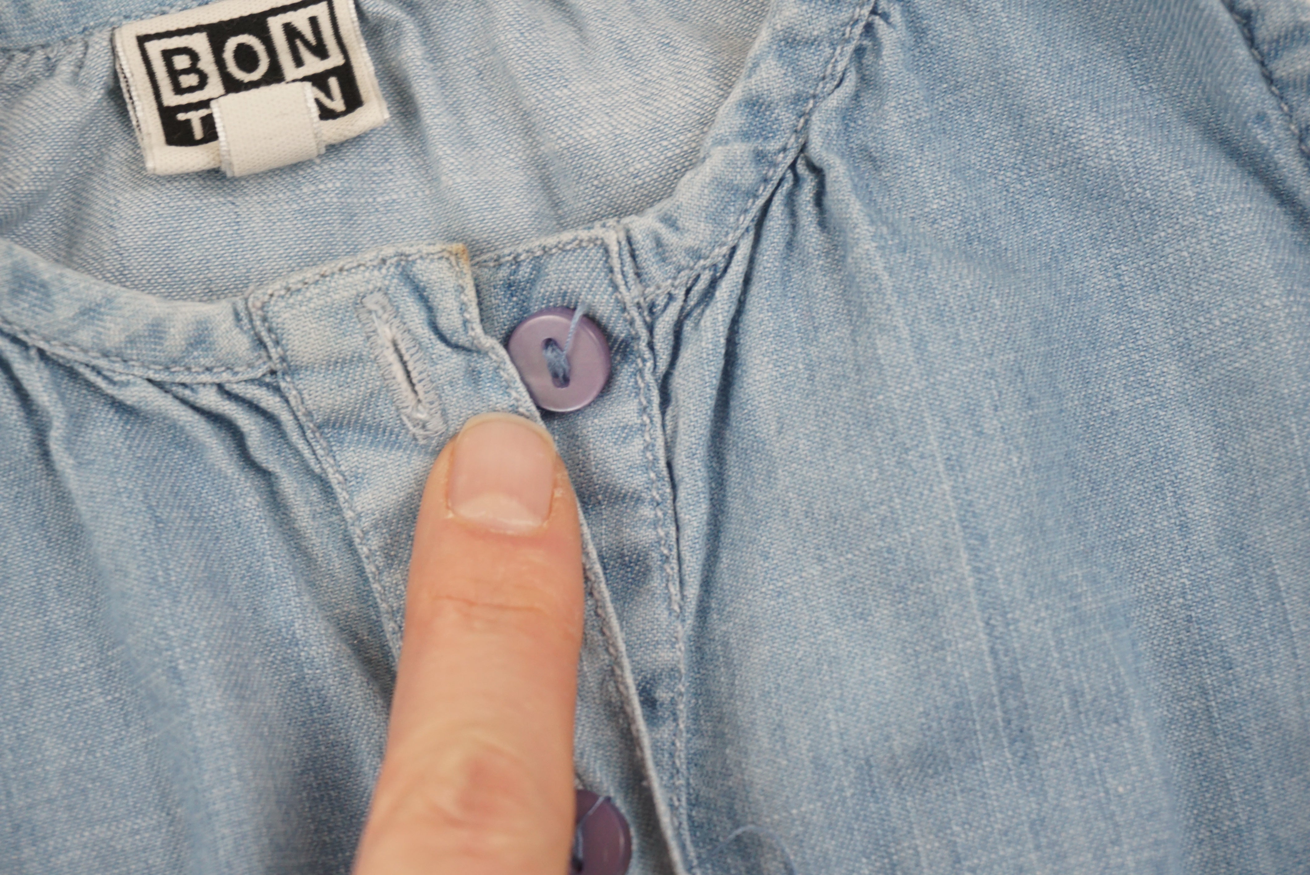 Barboteuse Bleu - 12 mois