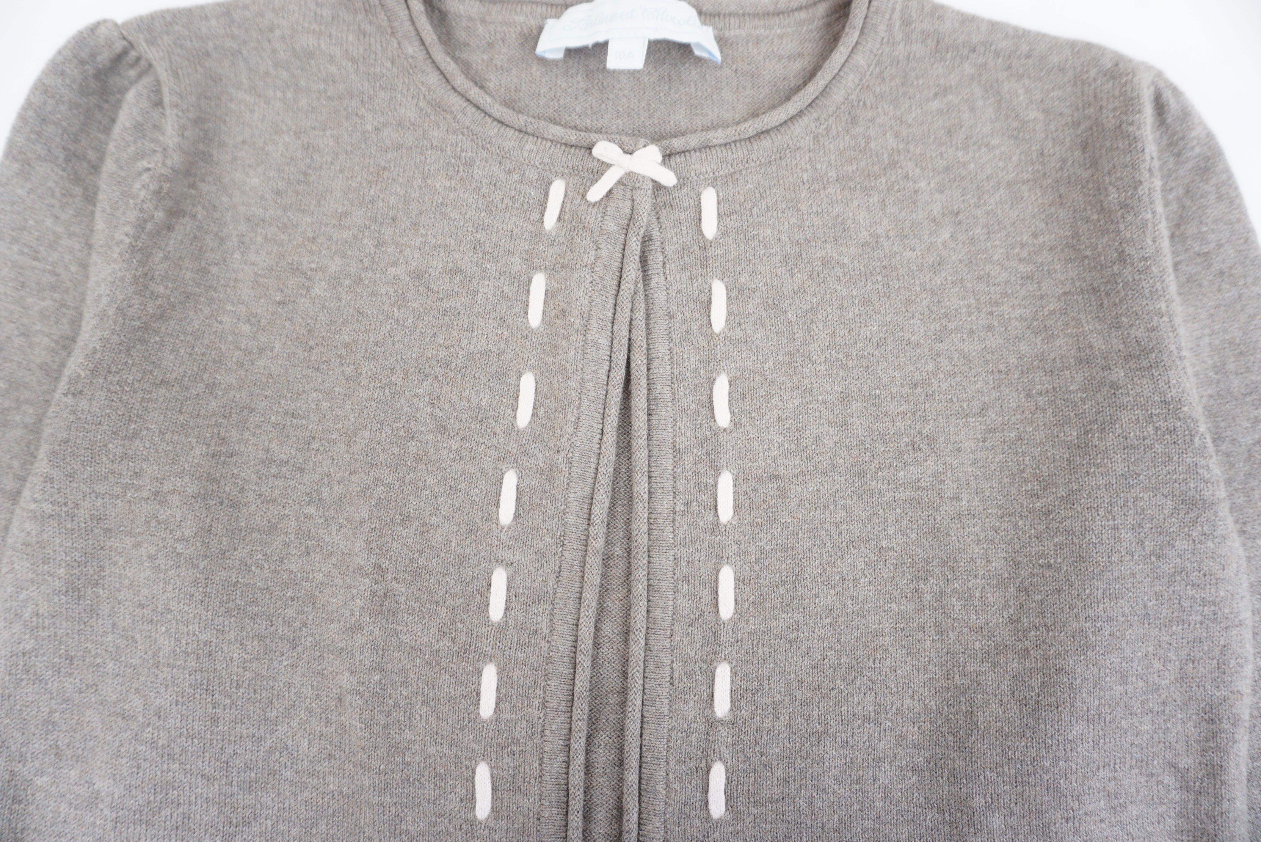 Cardigan Taupe - 10 ans