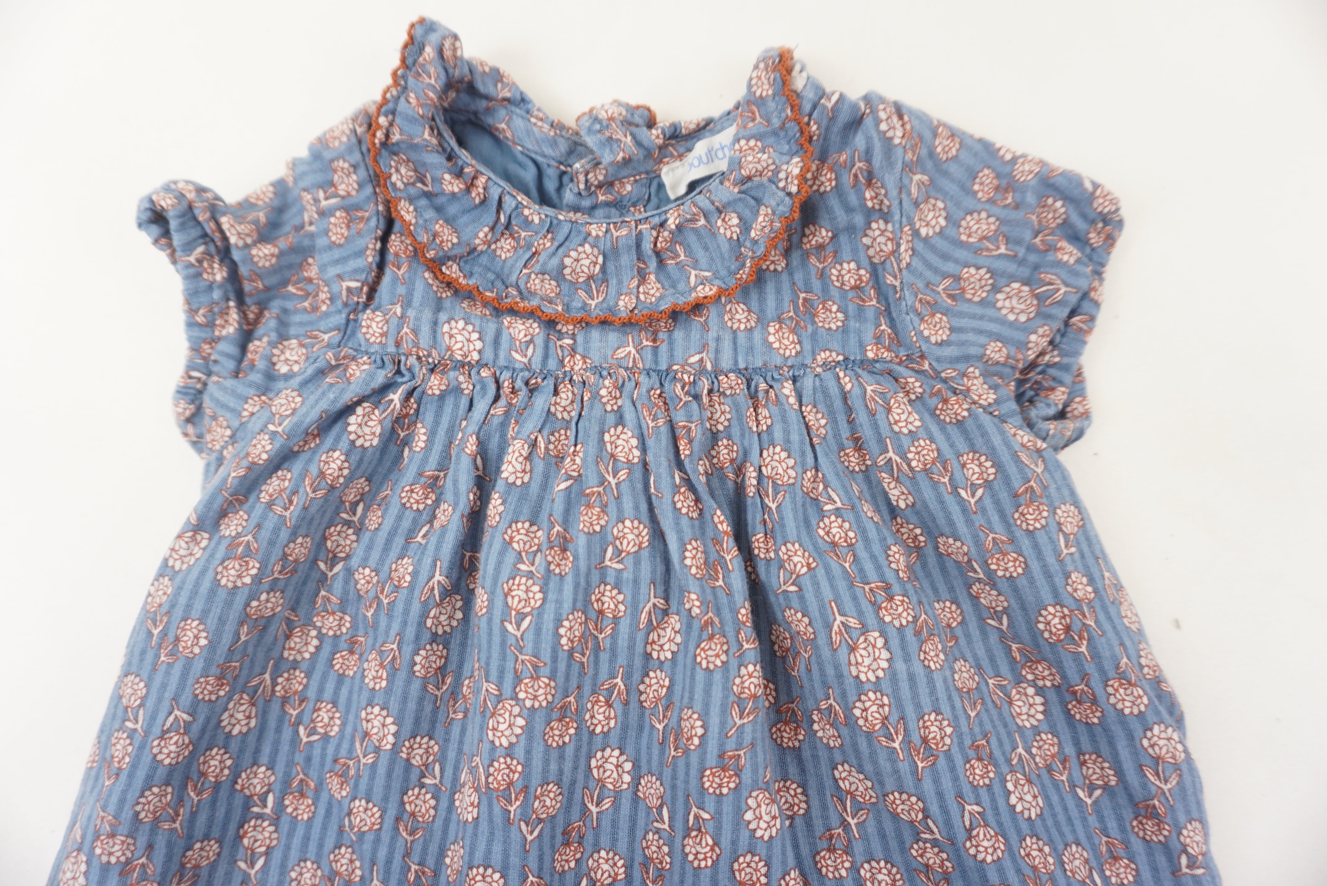 Robe Bleu gris - 3 mois