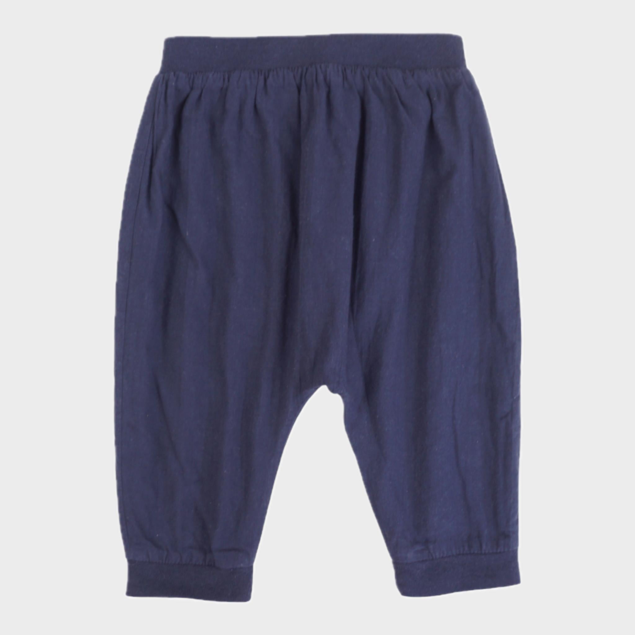 Pantalon Bleu - 6 mois