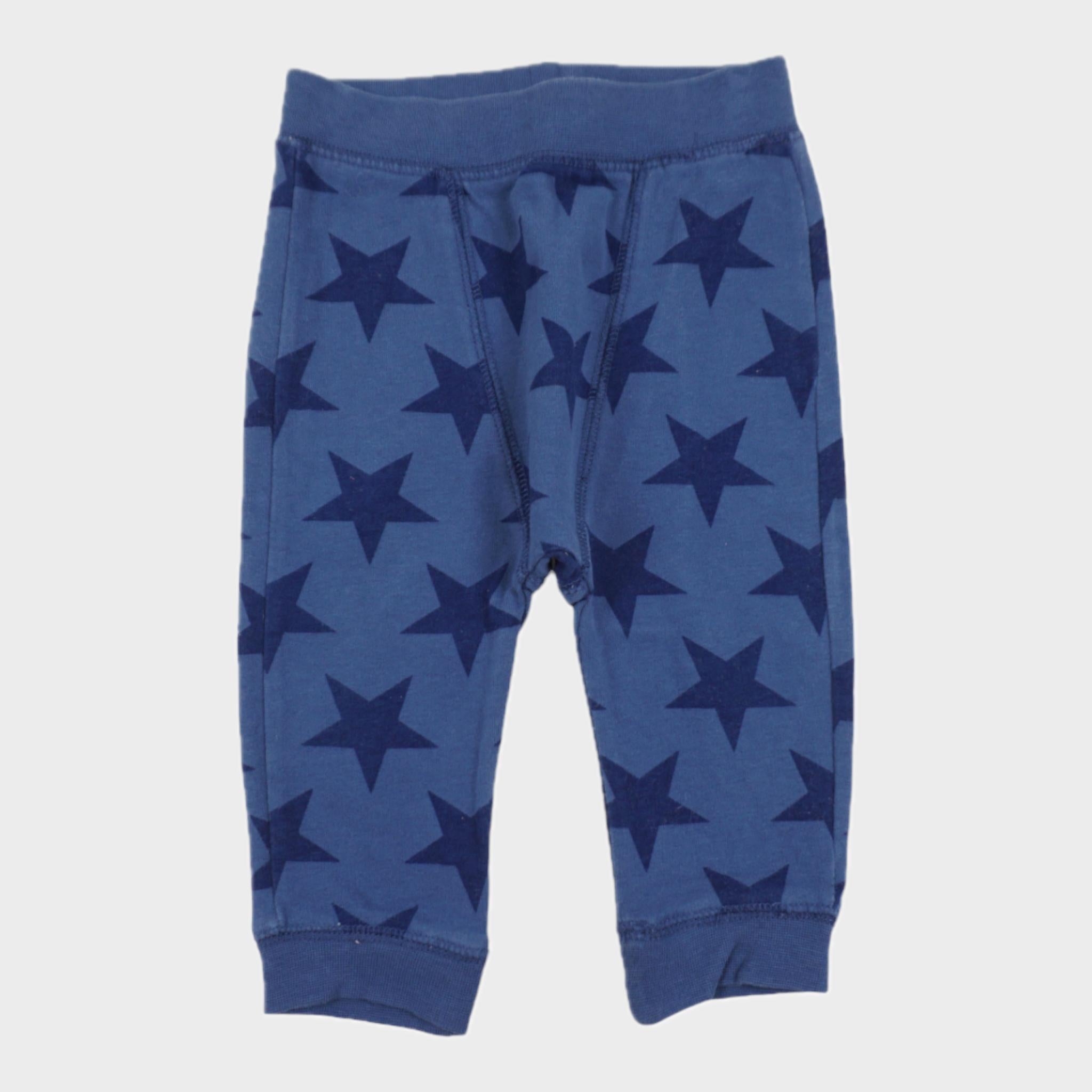 Pantalon Bleu - 9/12 mois