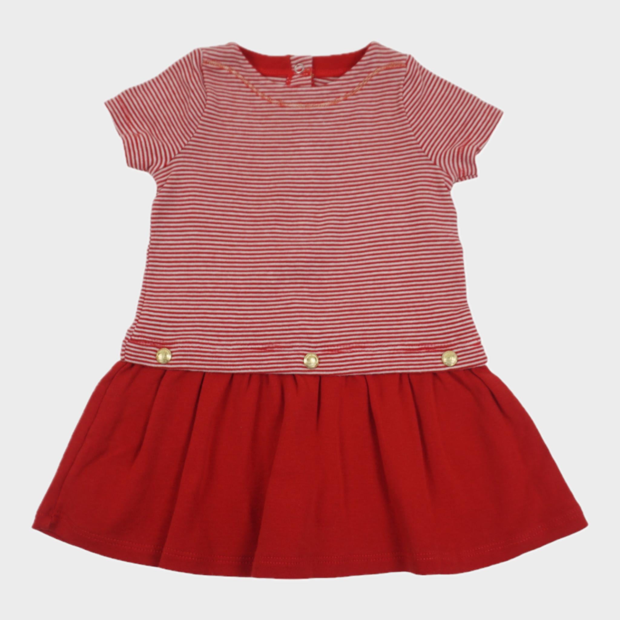 Robe Rouge - 6 mois