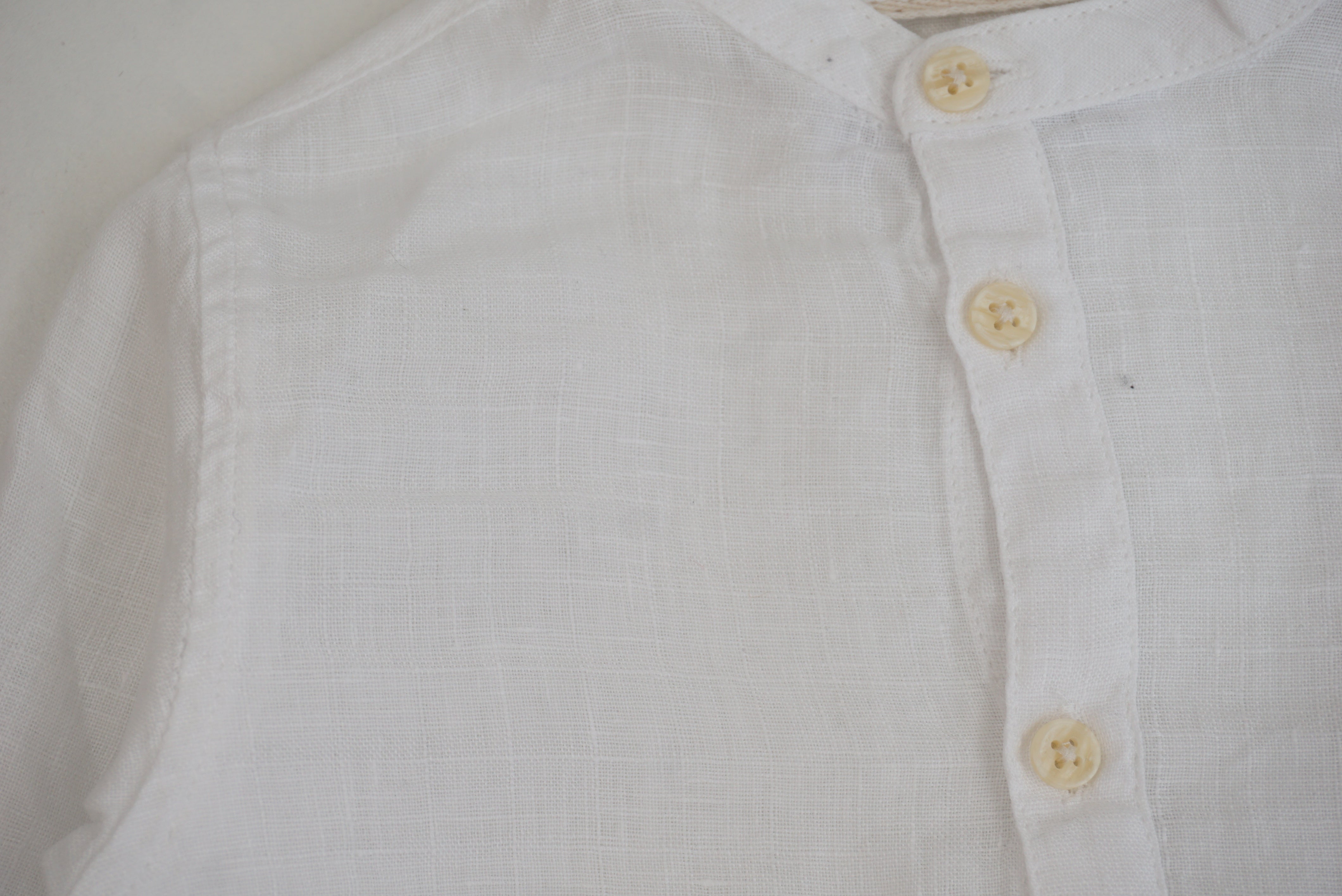 Chemise Blanc - 9/12 mois