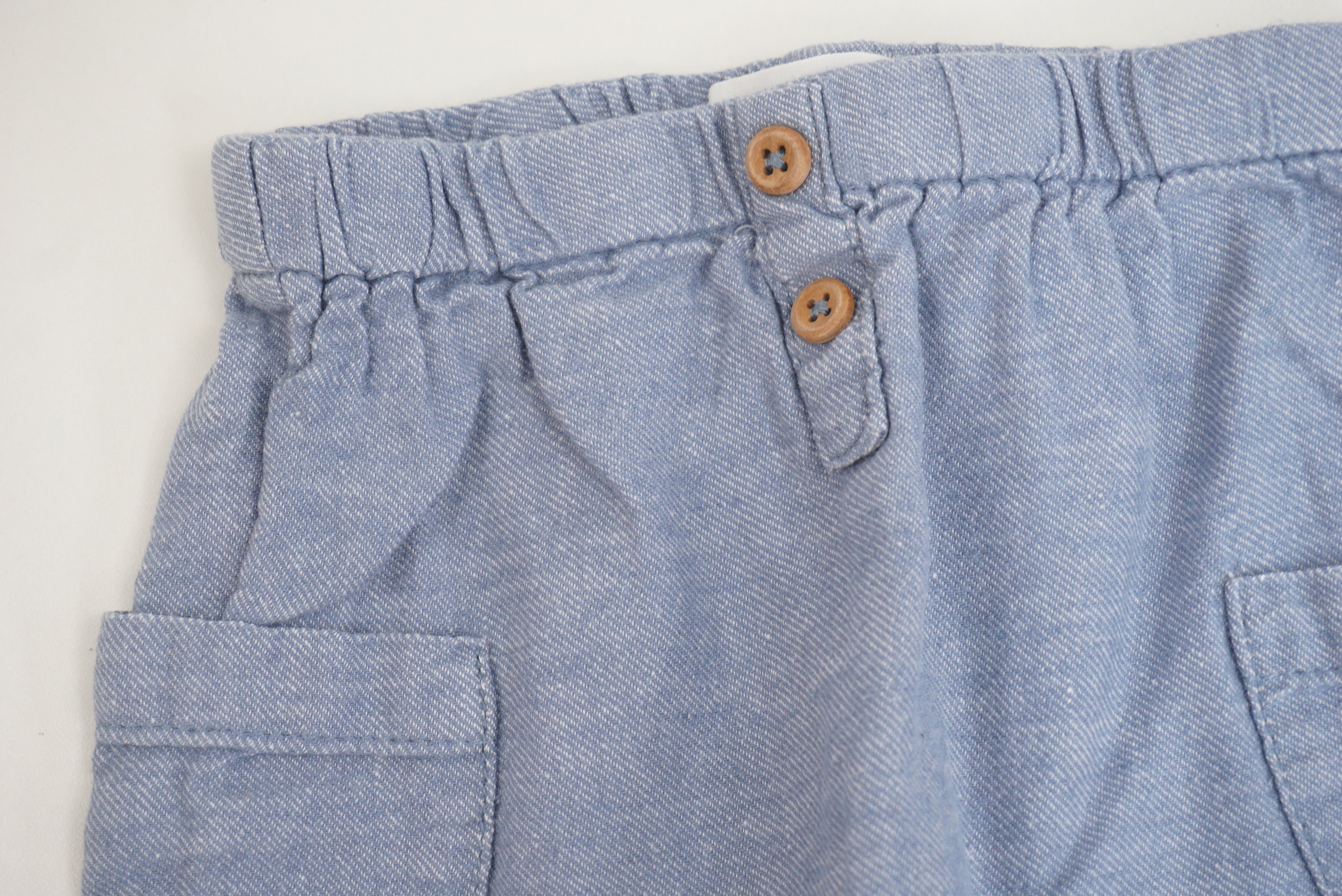 Pantalon Bleu - 1/3 mois