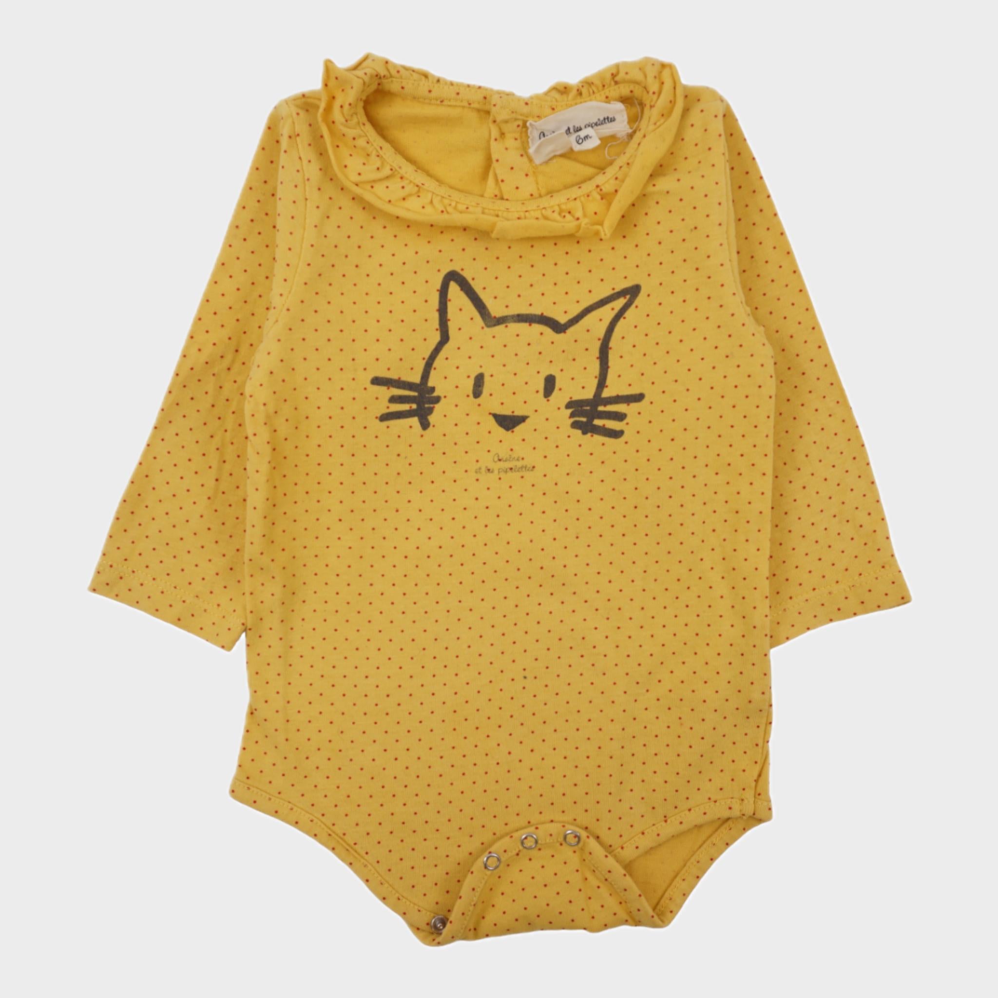 Body Jaune - 6 mois
