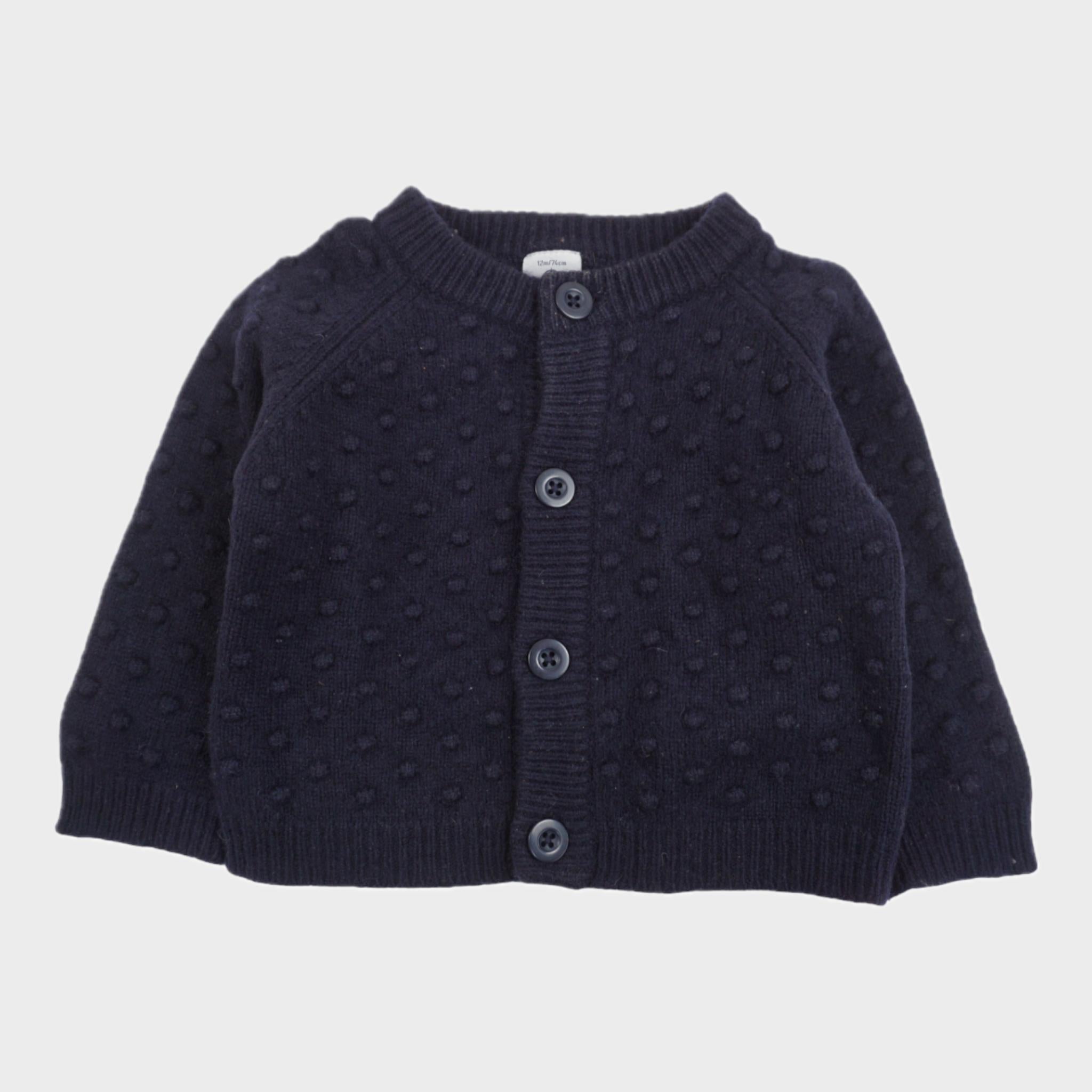 Gilet Bleu - 9 mois