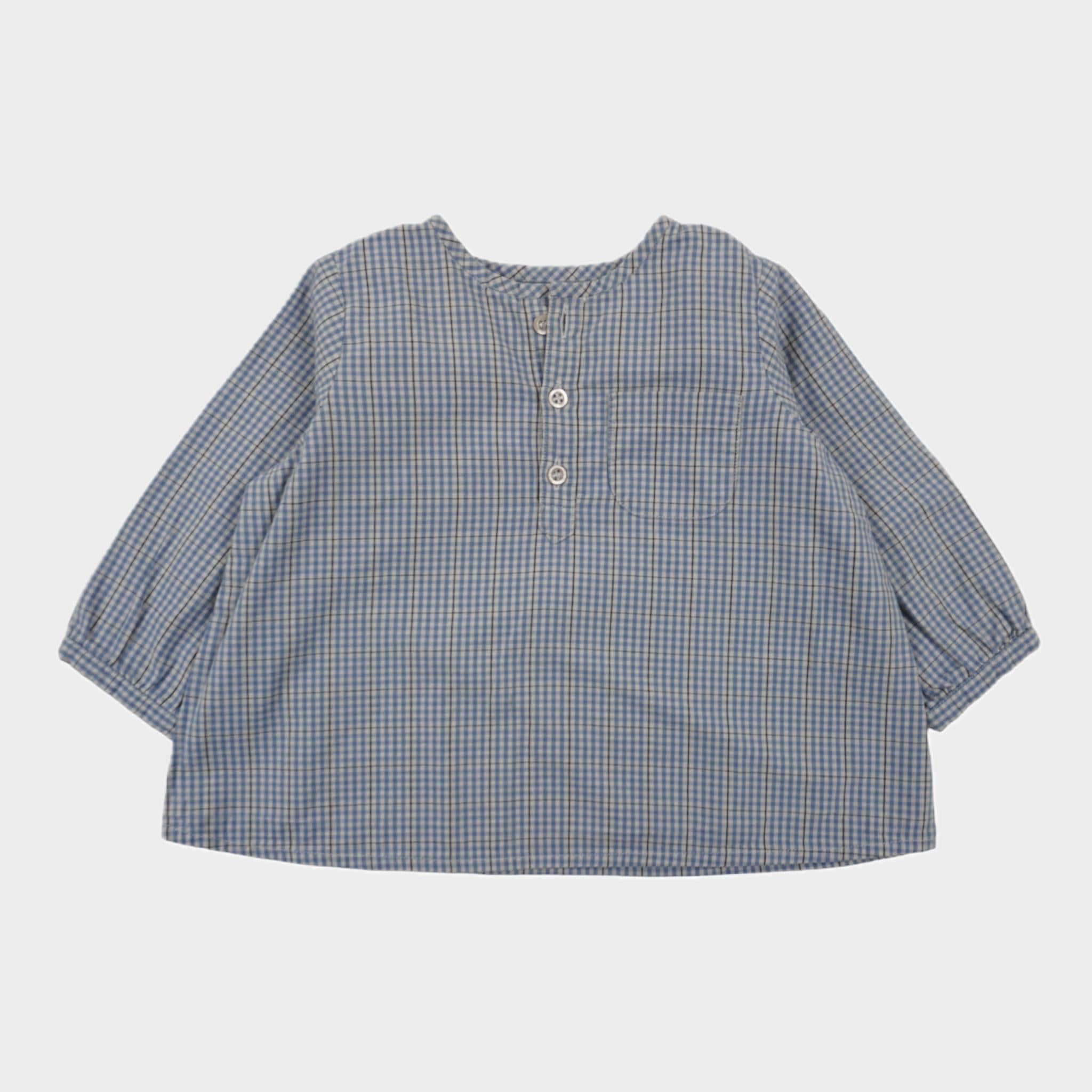 Blouse Bleu - 6 mois