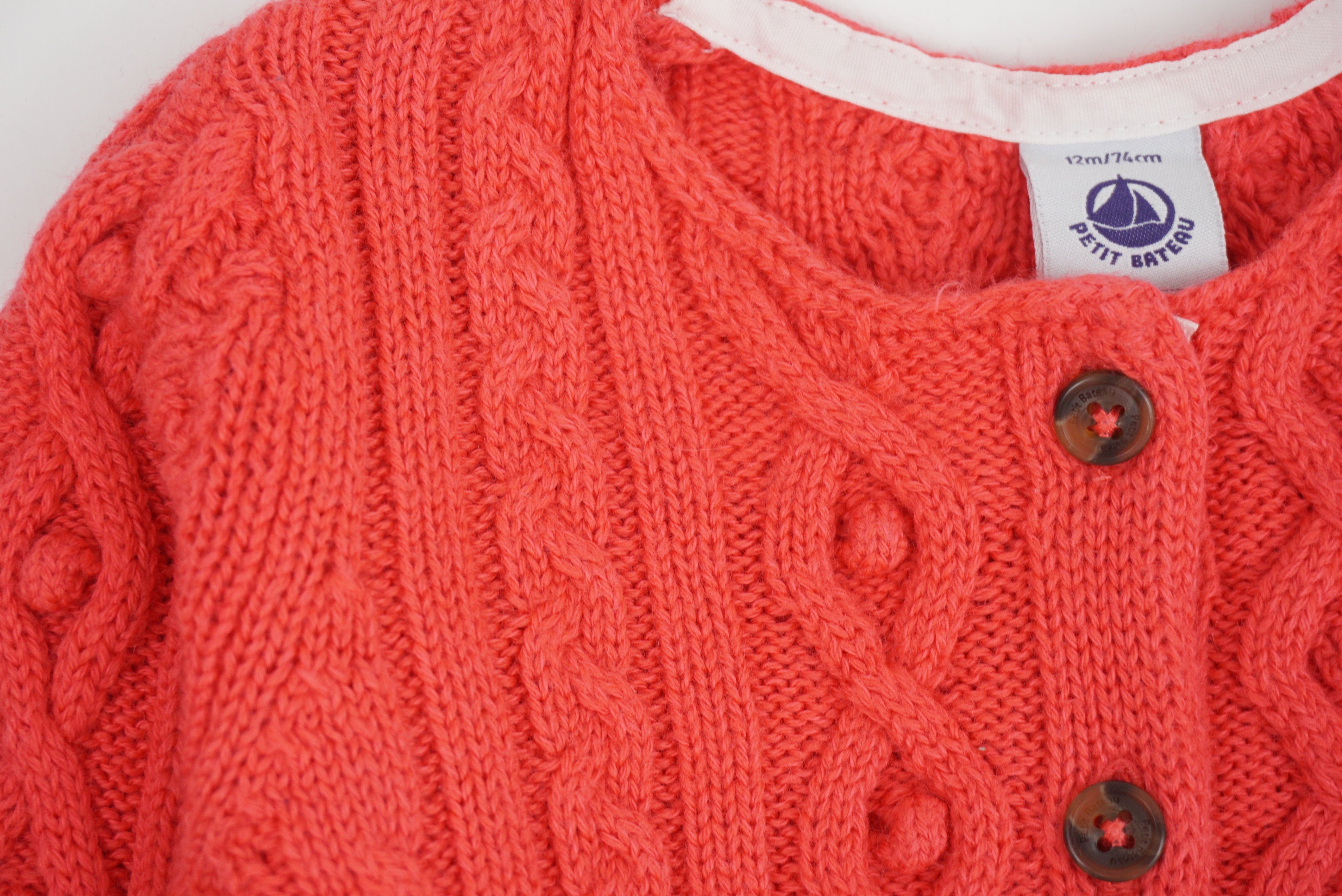 Gilet Rose - 12 mois