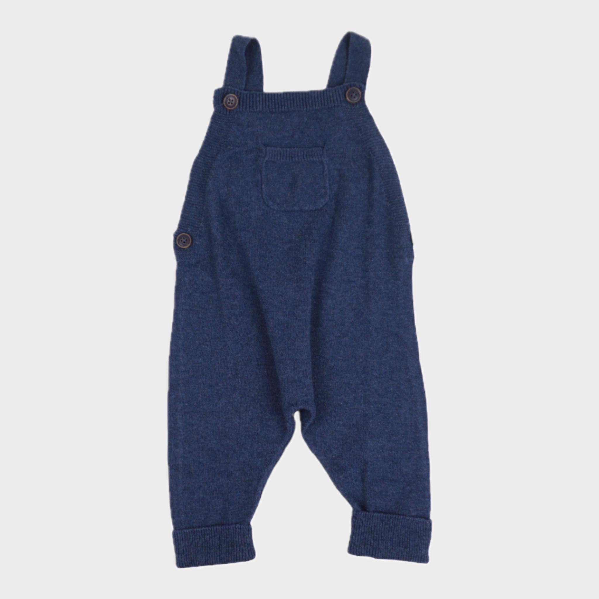 Salopette Bleu - 1/3 mois