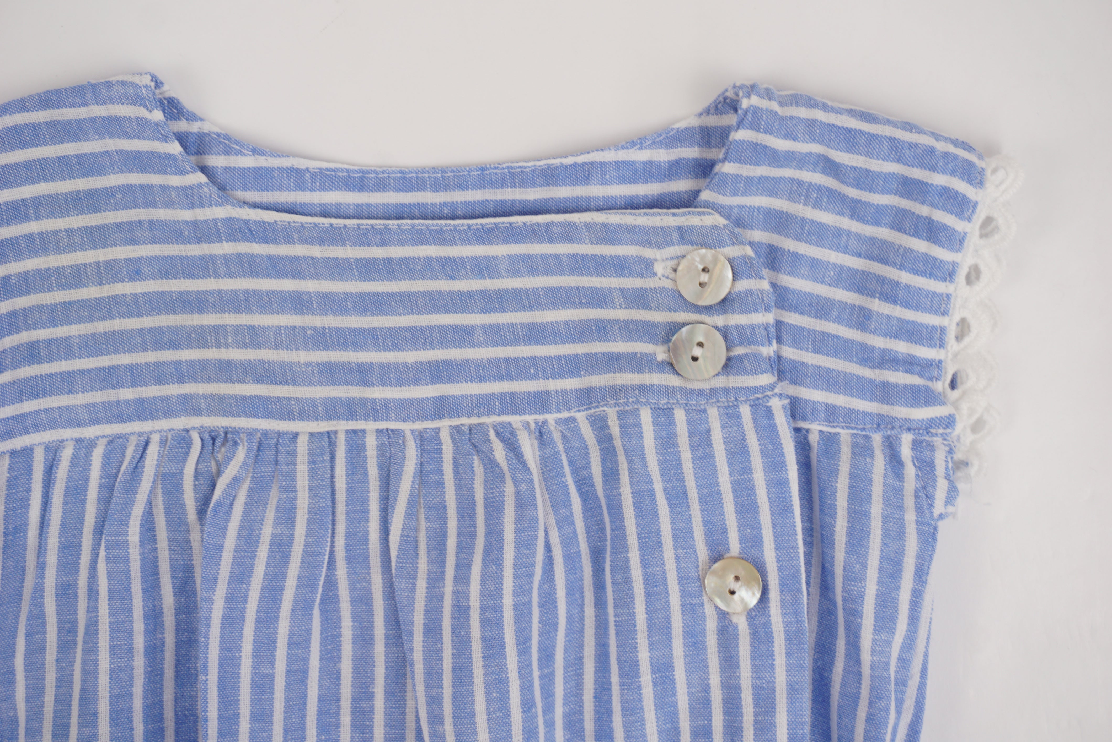 Barboteuse Bleu - 6/9 mois