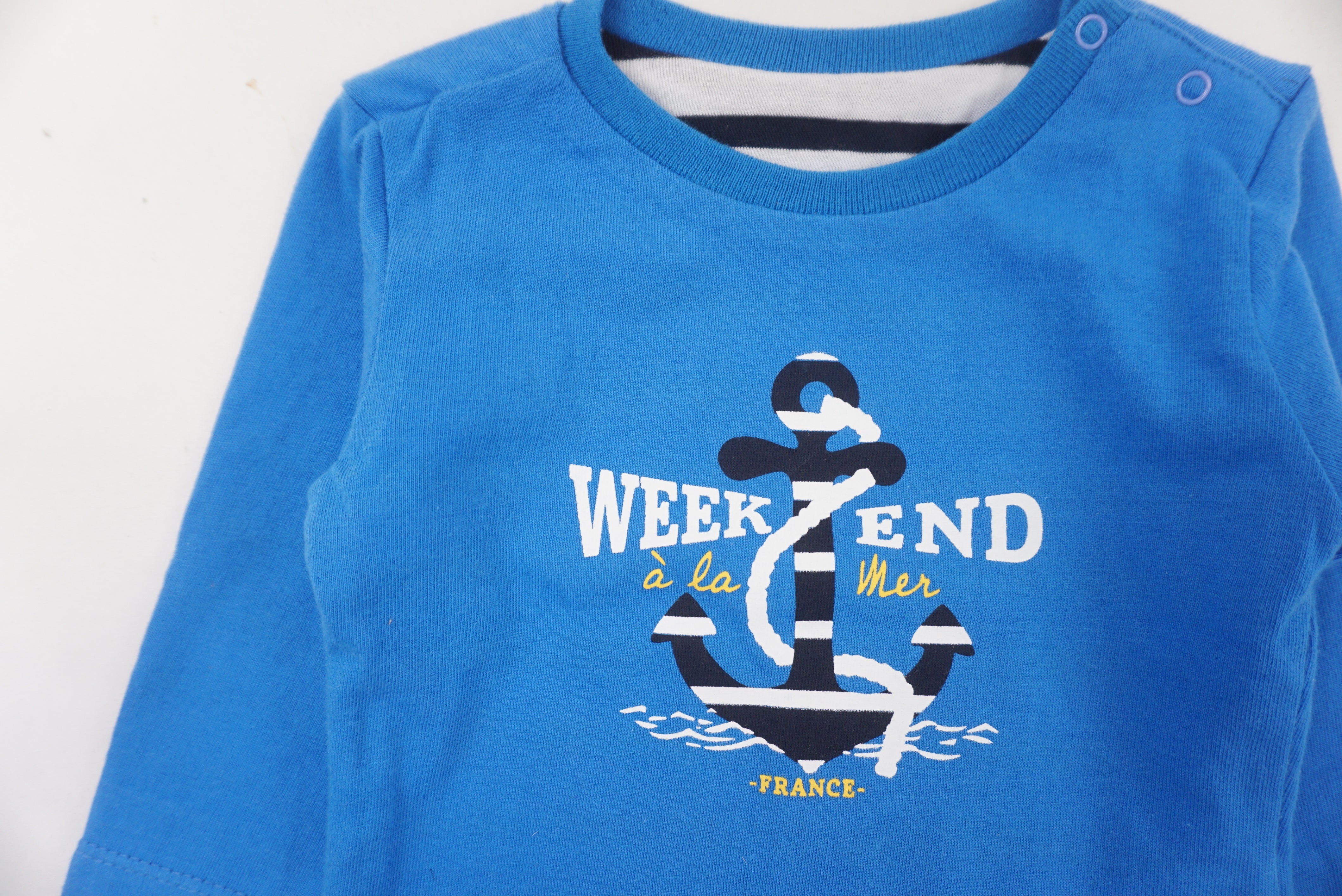 T-shirt Bleu - 6 mois