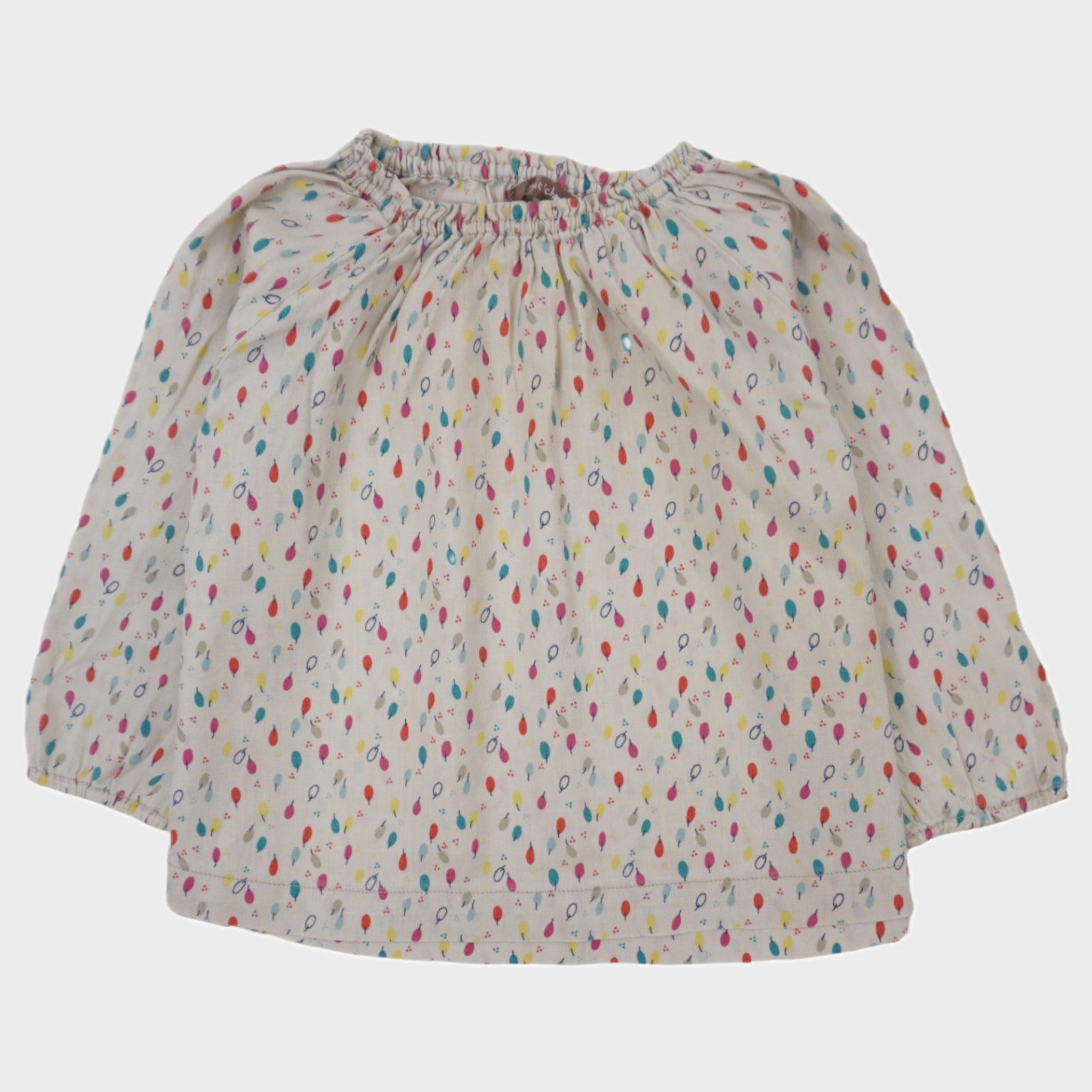 Blouse Beige - 12 mois